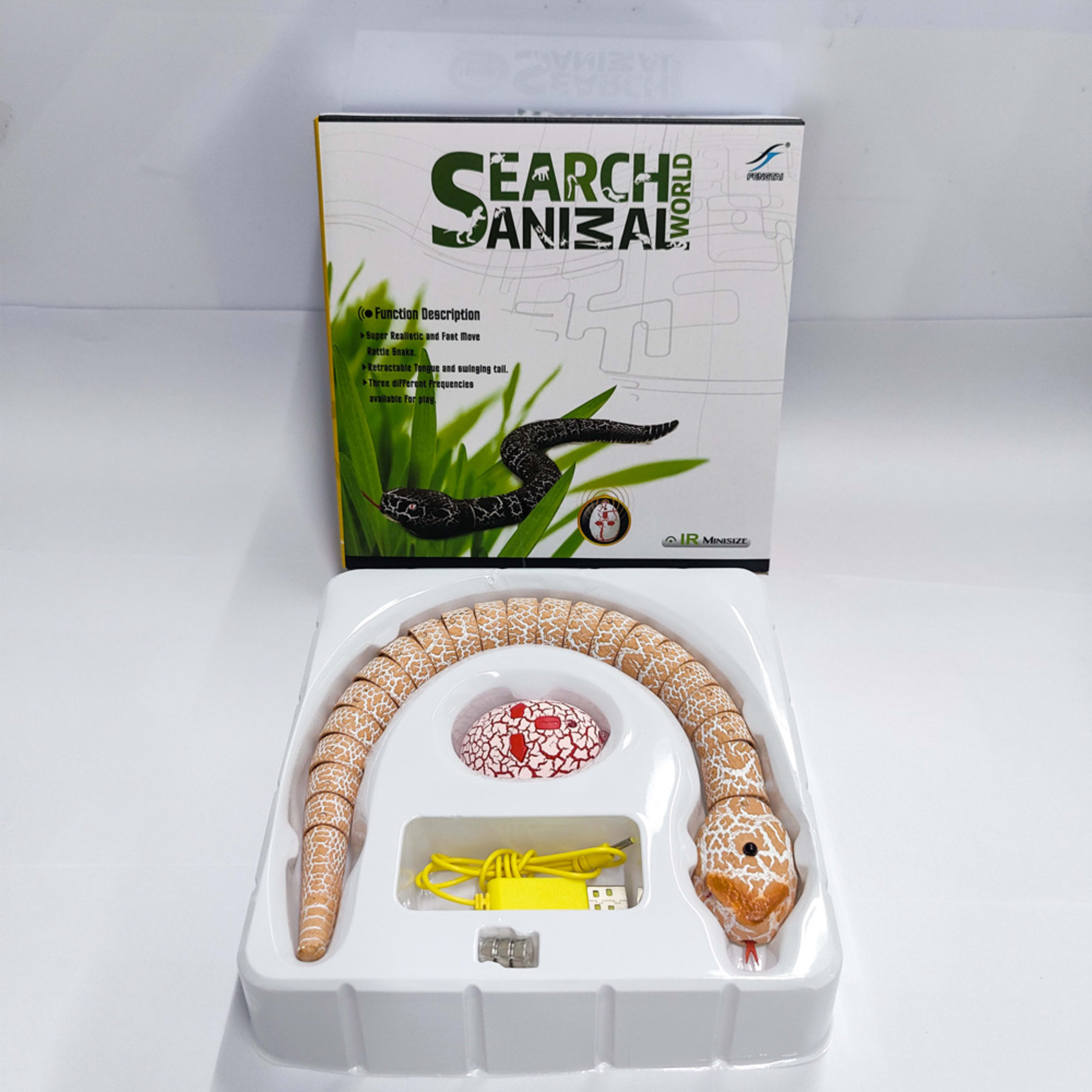 Remote Control Model Big Snake Toy 3