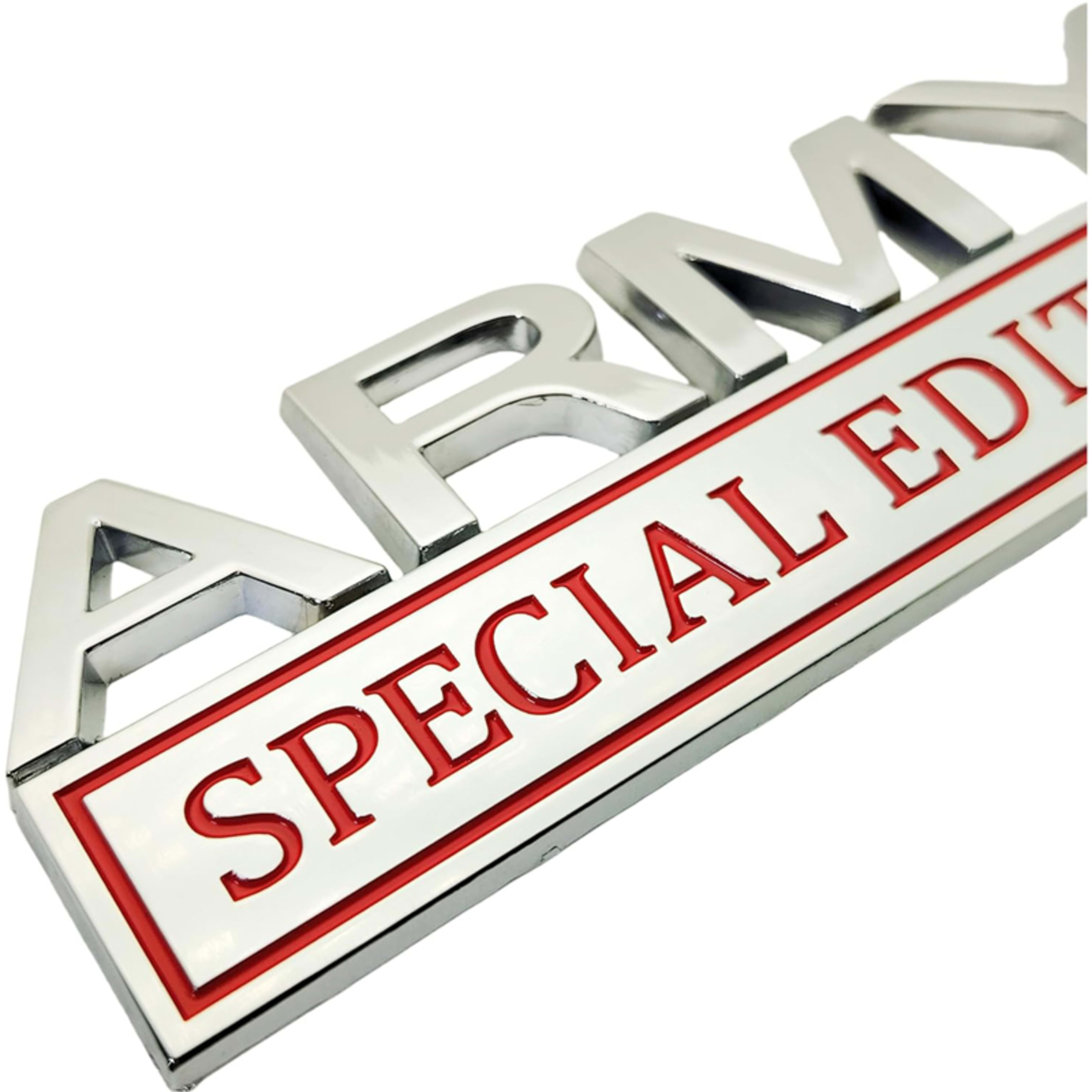 2pack Army Special Edition Emblems, Army Car Emblem 3D Badge Decal Car Truck SUV,Refrigerator Sticker,Window Display Sti 14