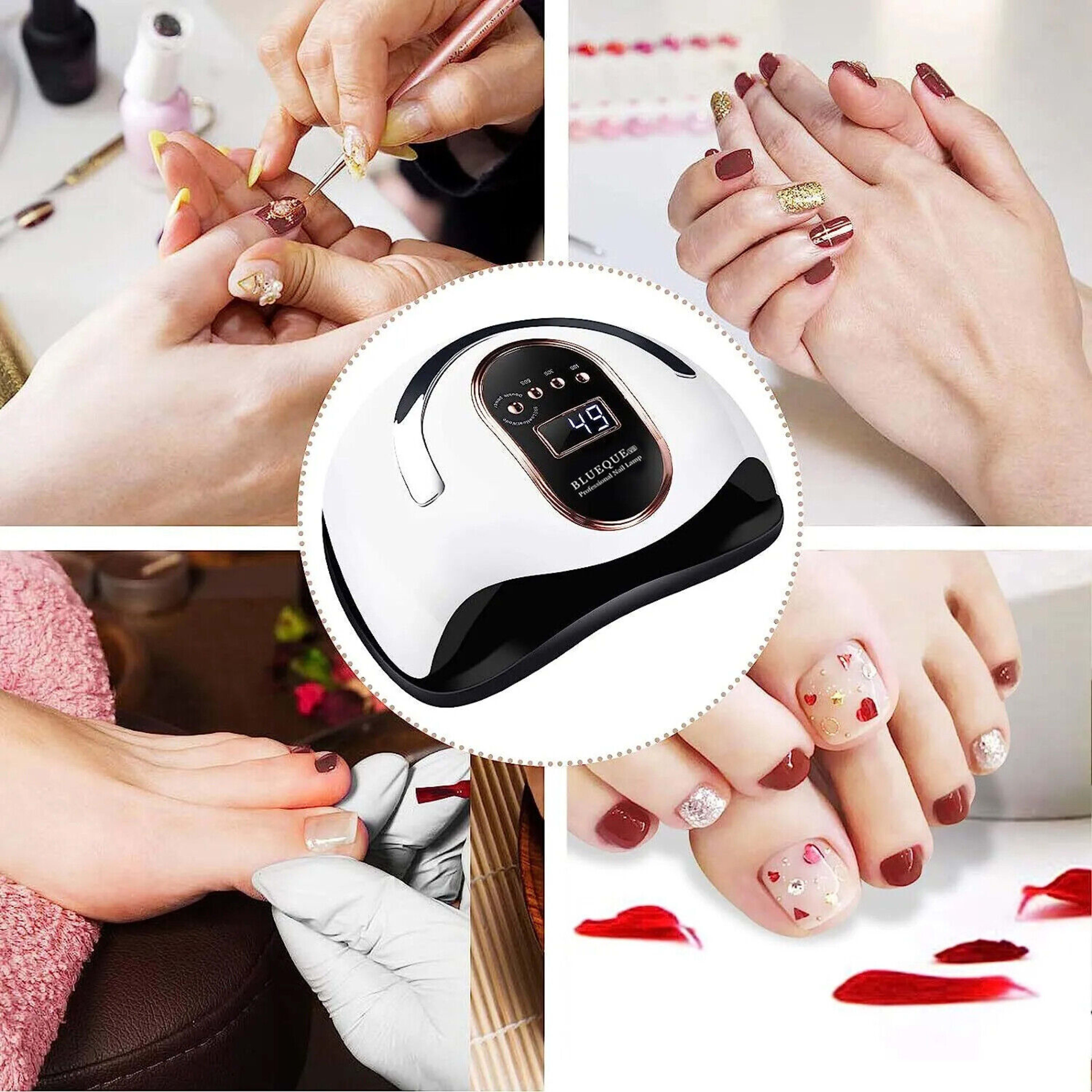 Professionelle UV-Nageltrocknerlampe Fr Acryl- Und Gel-Nagellack 2