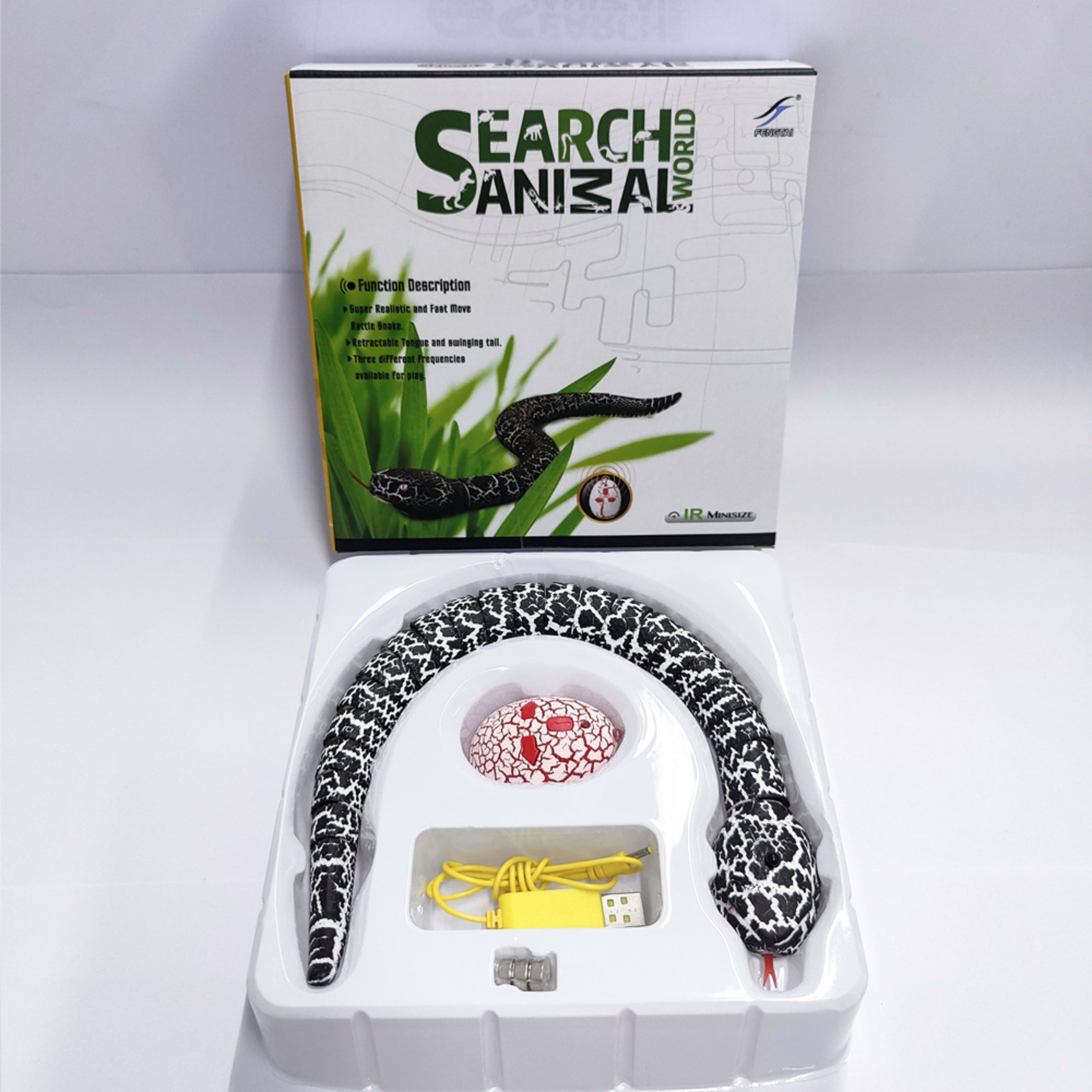 Remote Control Model Big Snake Toy 4