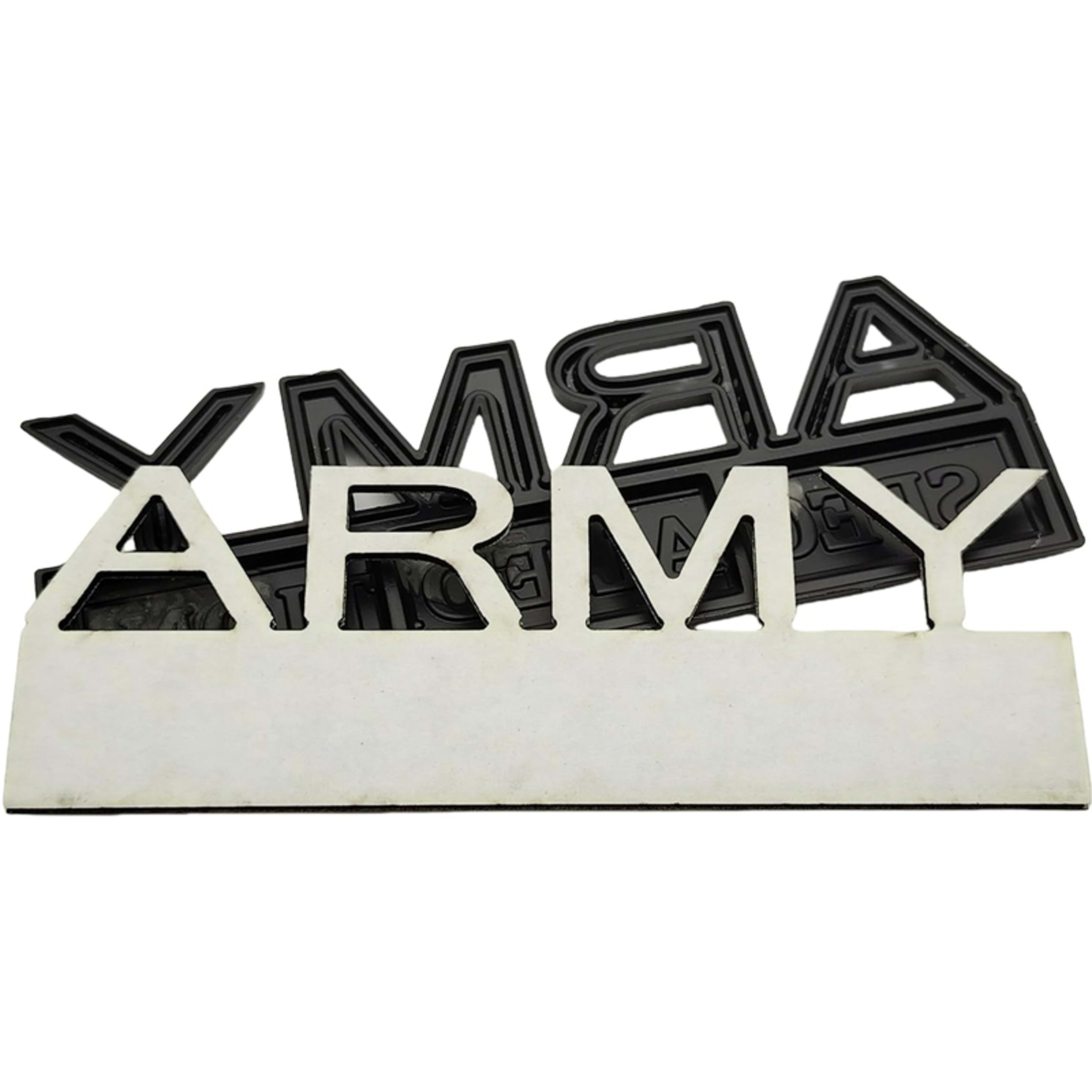 2pack Army Special Edition Emblems, Army Car Emblem 3D Badge Decal Car Truck SUV,Refrigerator Sticker,Window Display Sti 13