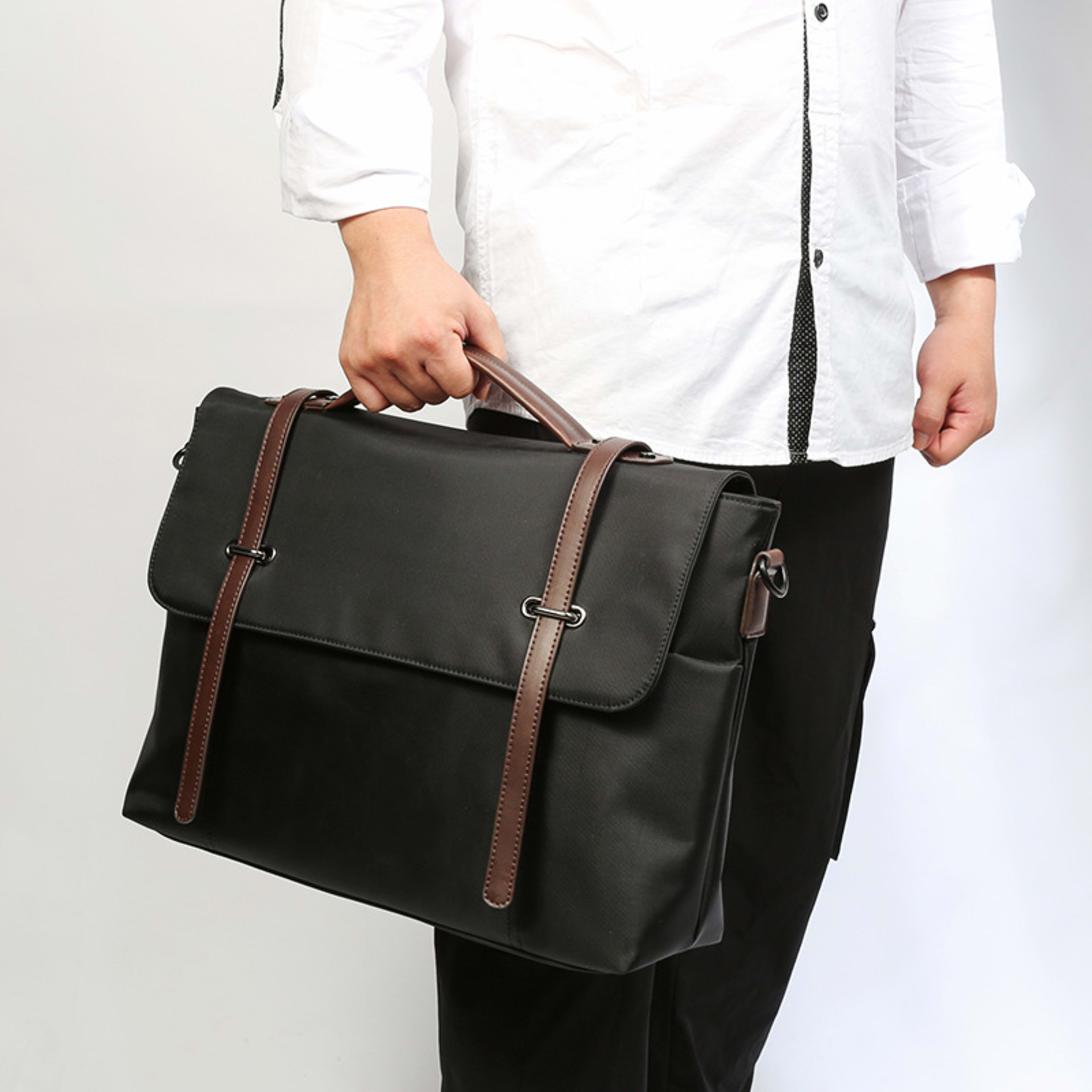 Men's Portable Casual Canvas Shoulder Bag 5