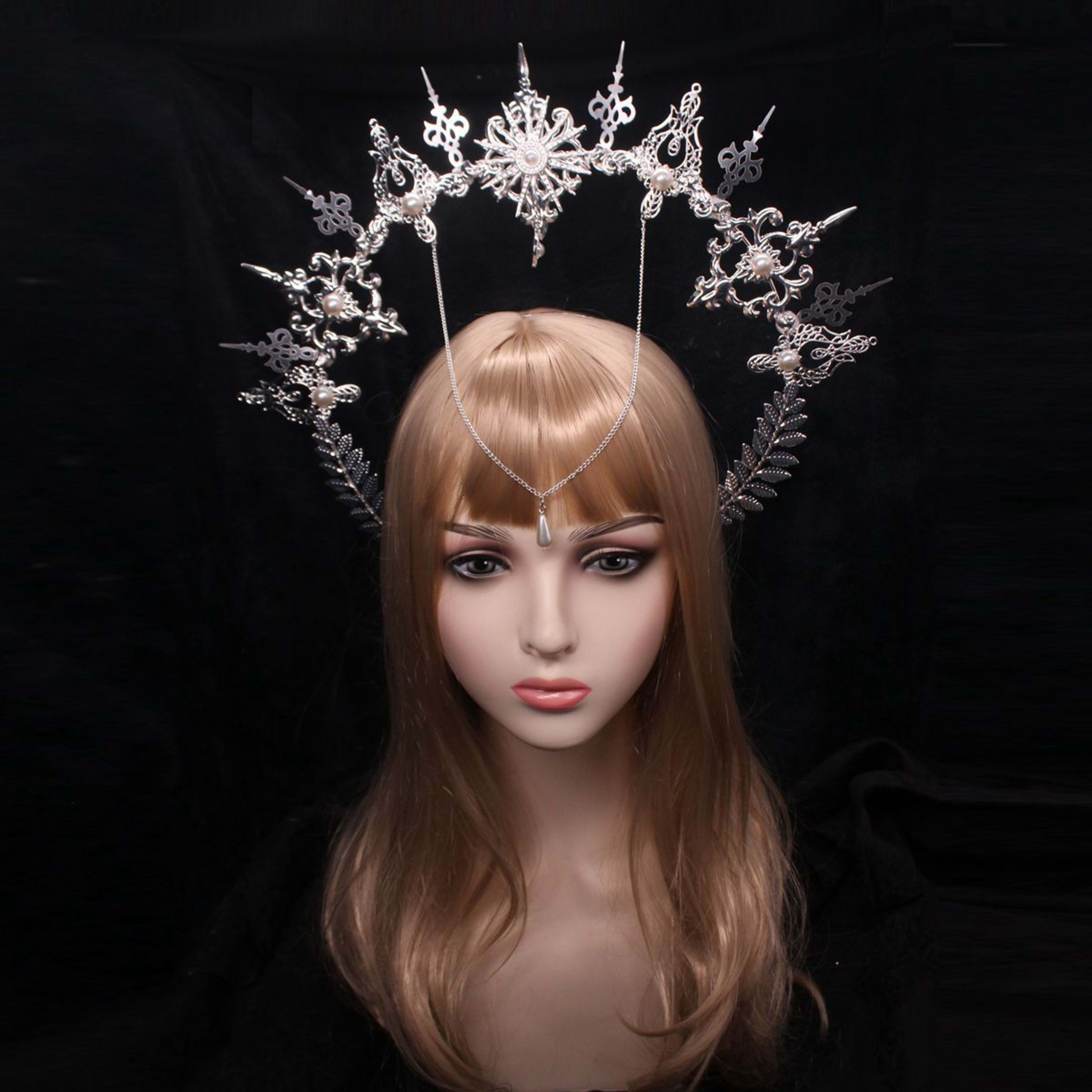 Handmade Sun Crown Accessory Kit Lolita Crown Supplies 7