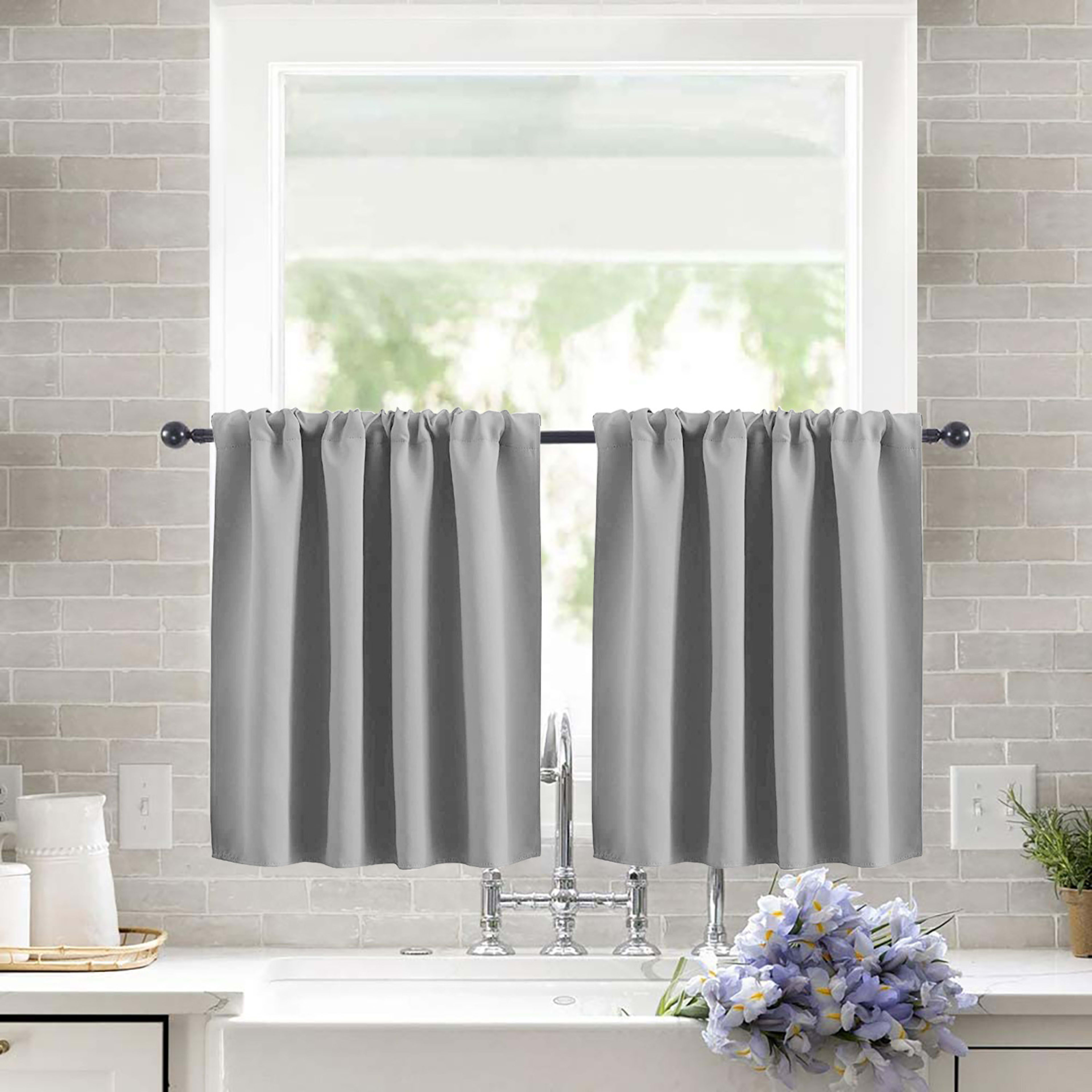 Shade Solid-color  High-precision Short Curtain 8
