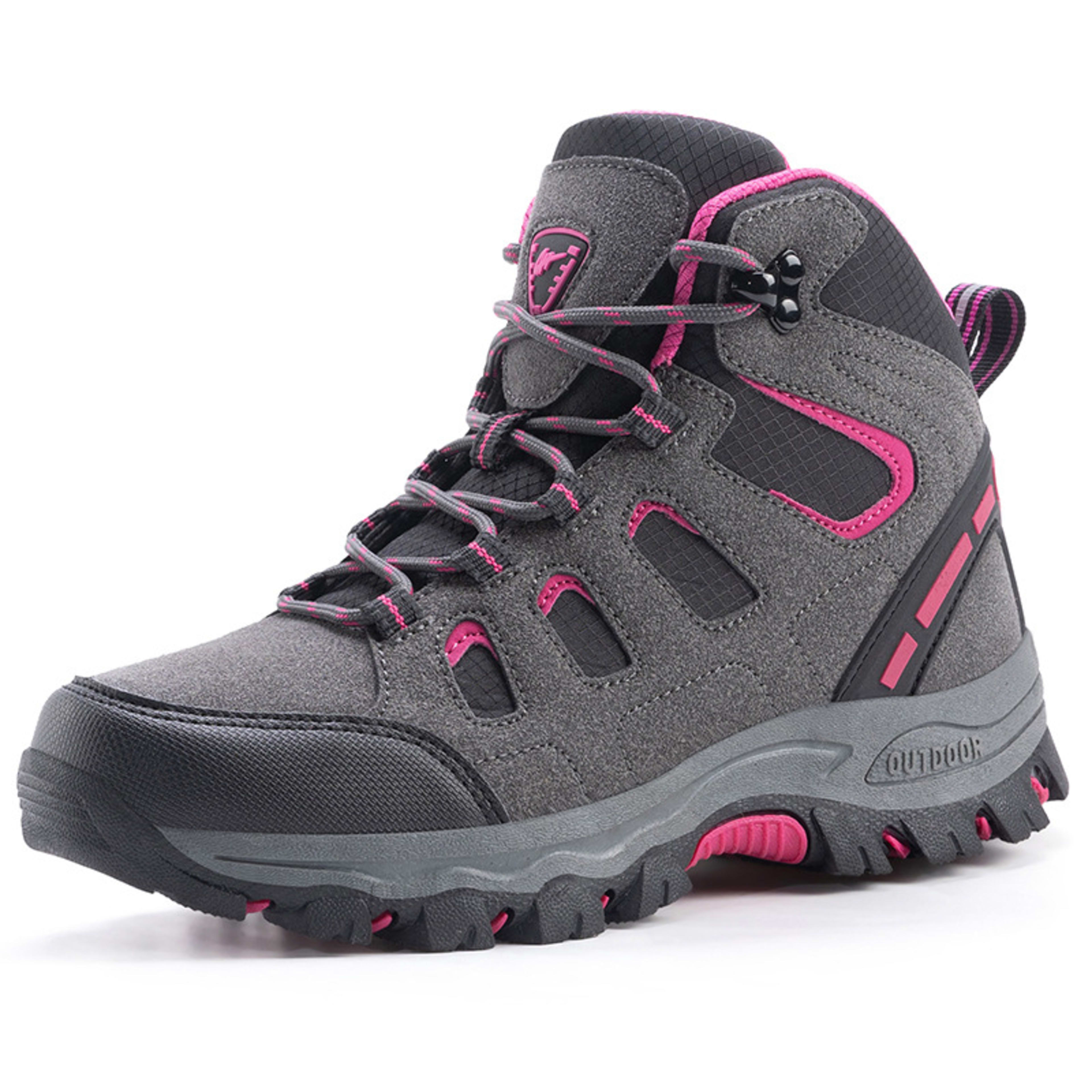 Couple's High-top Breathable Waterproof Non-slip Camping Leisure Mountaineering Shoes 7
