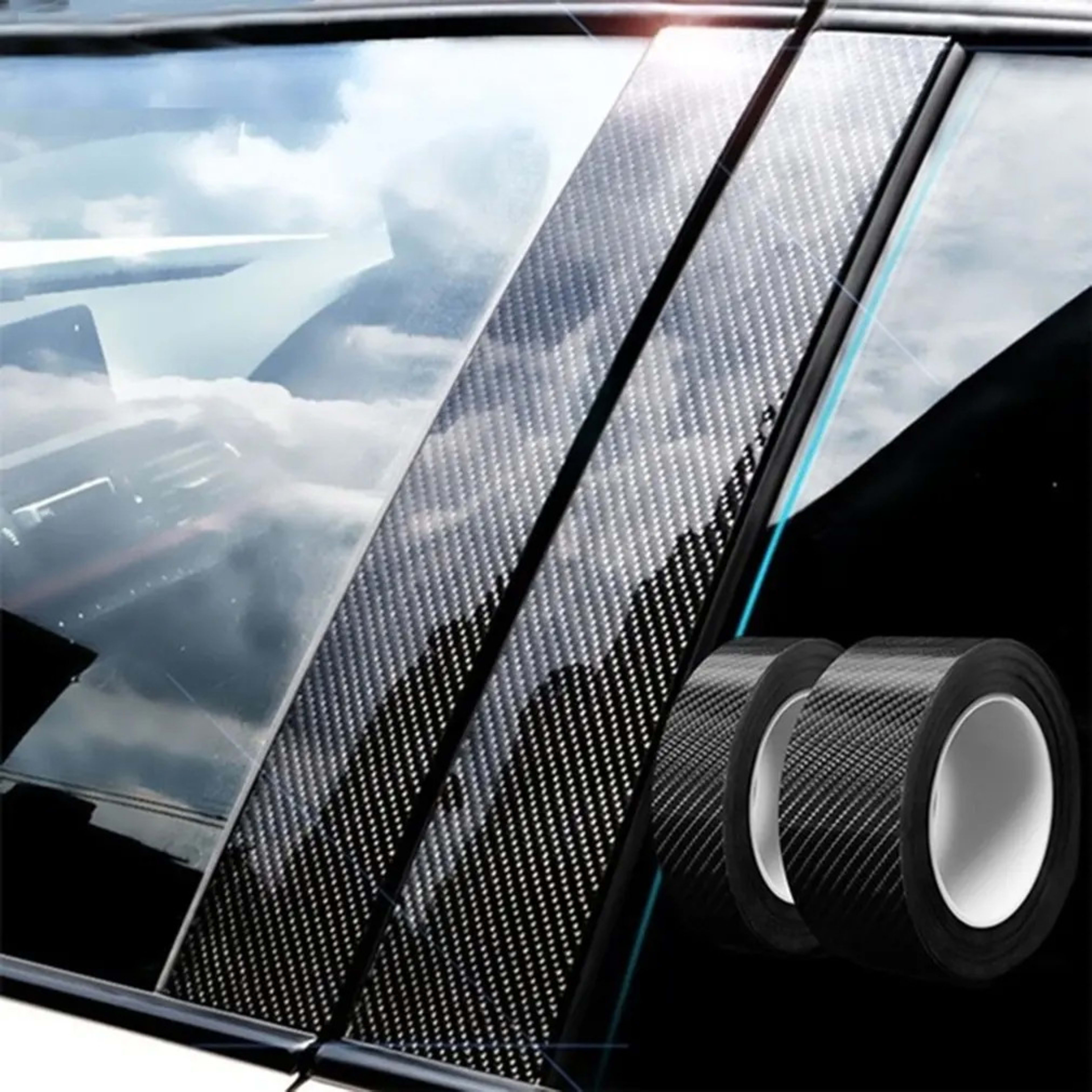 Car Door Anti-collision Strip Carbon Fiber Tape 2