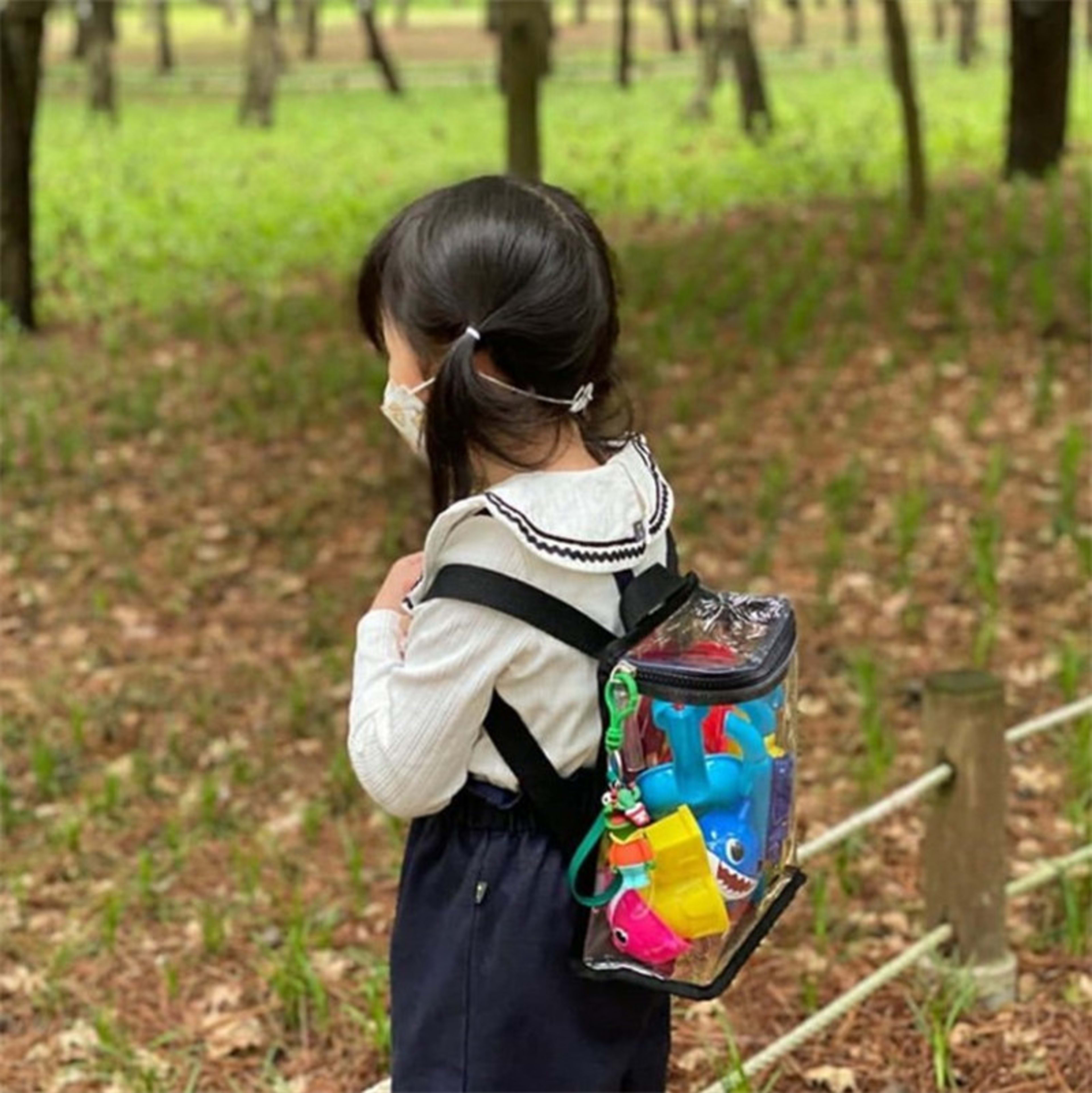 Children's Street Shooting Outdoor Snack Toy Transparent Bag 9