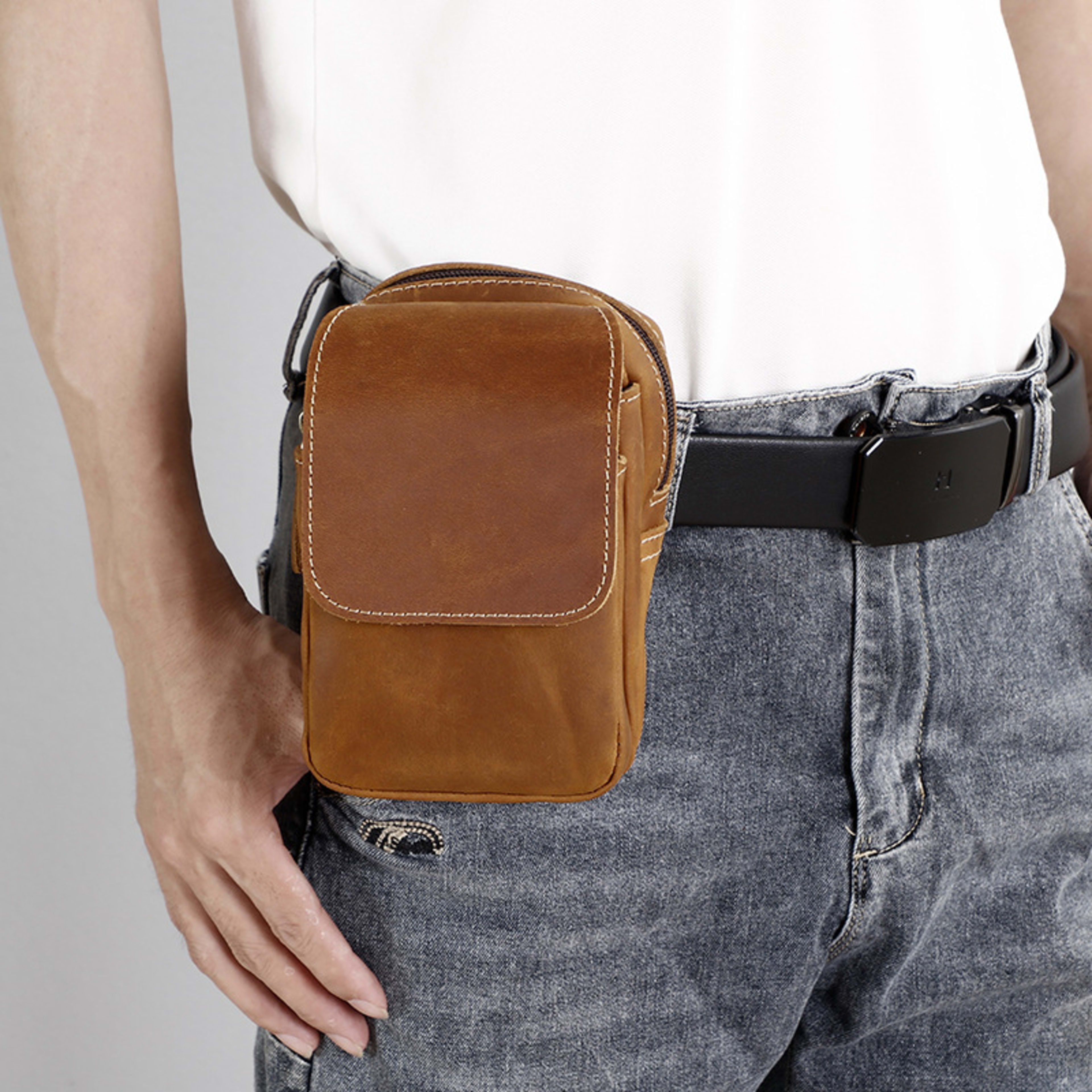 Multi-functional Patchwork Phone Bag 8