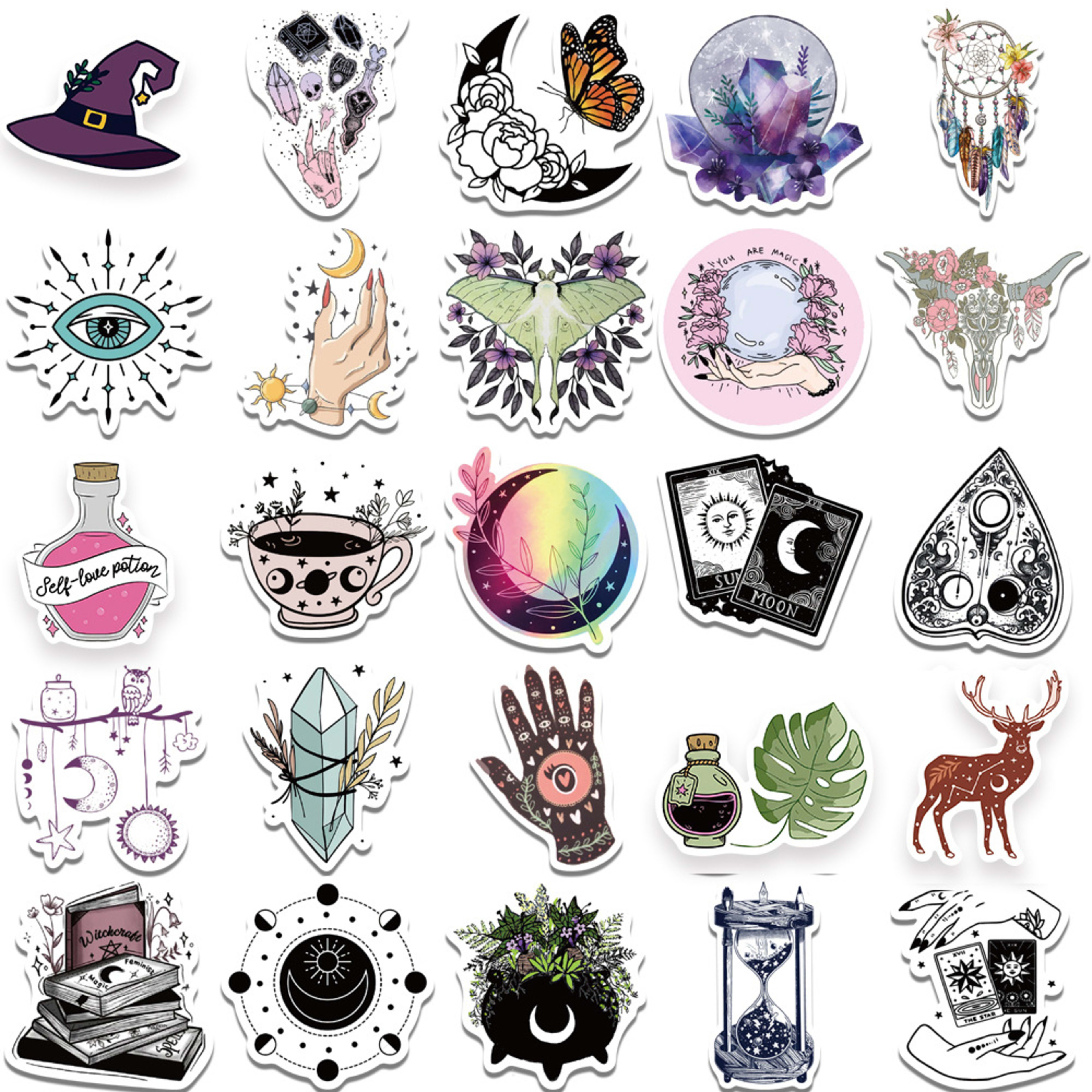 Bohemian Wizard Series Graffiti Stickers 6