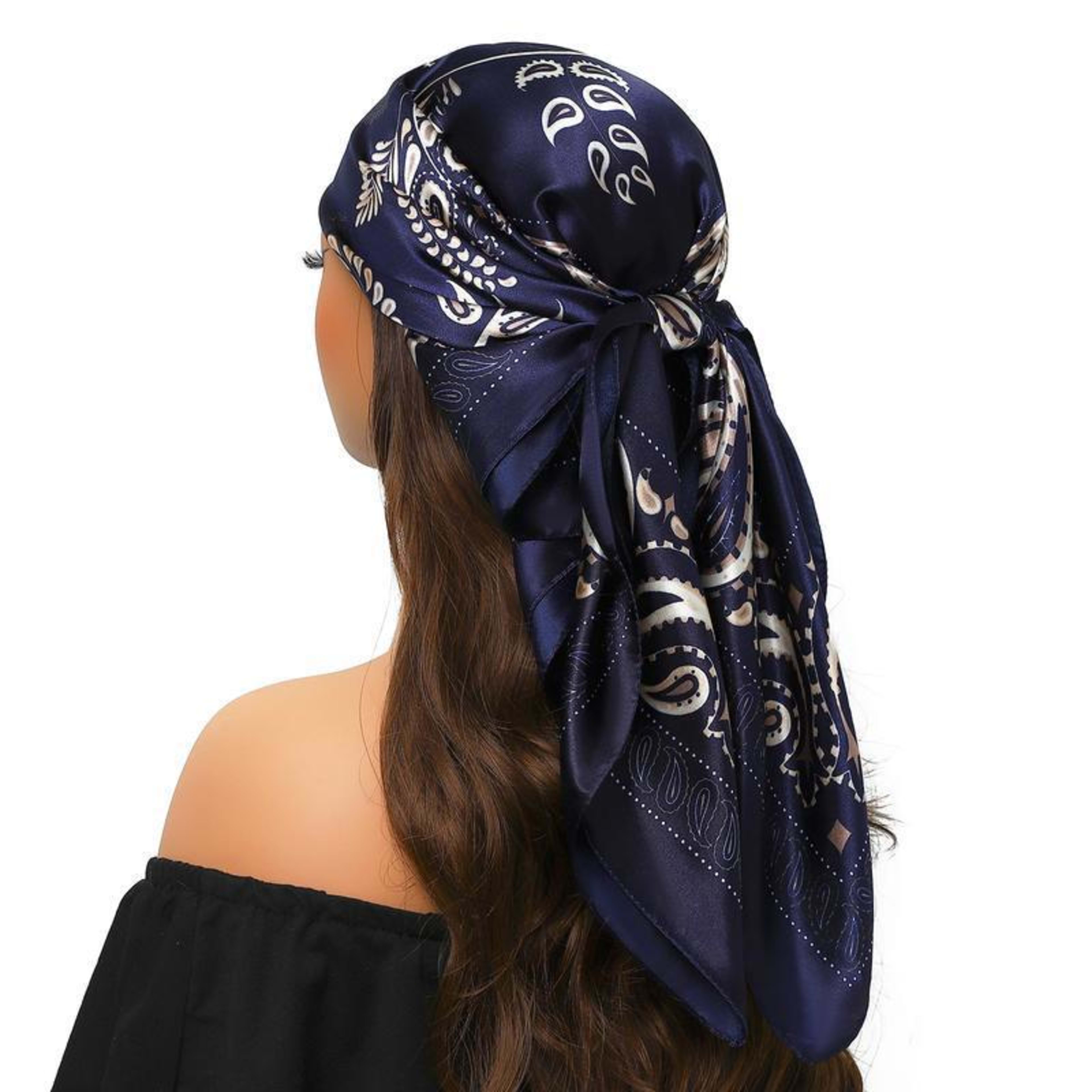 Women's Creative Printed All-Match Shawl Headscarf 21