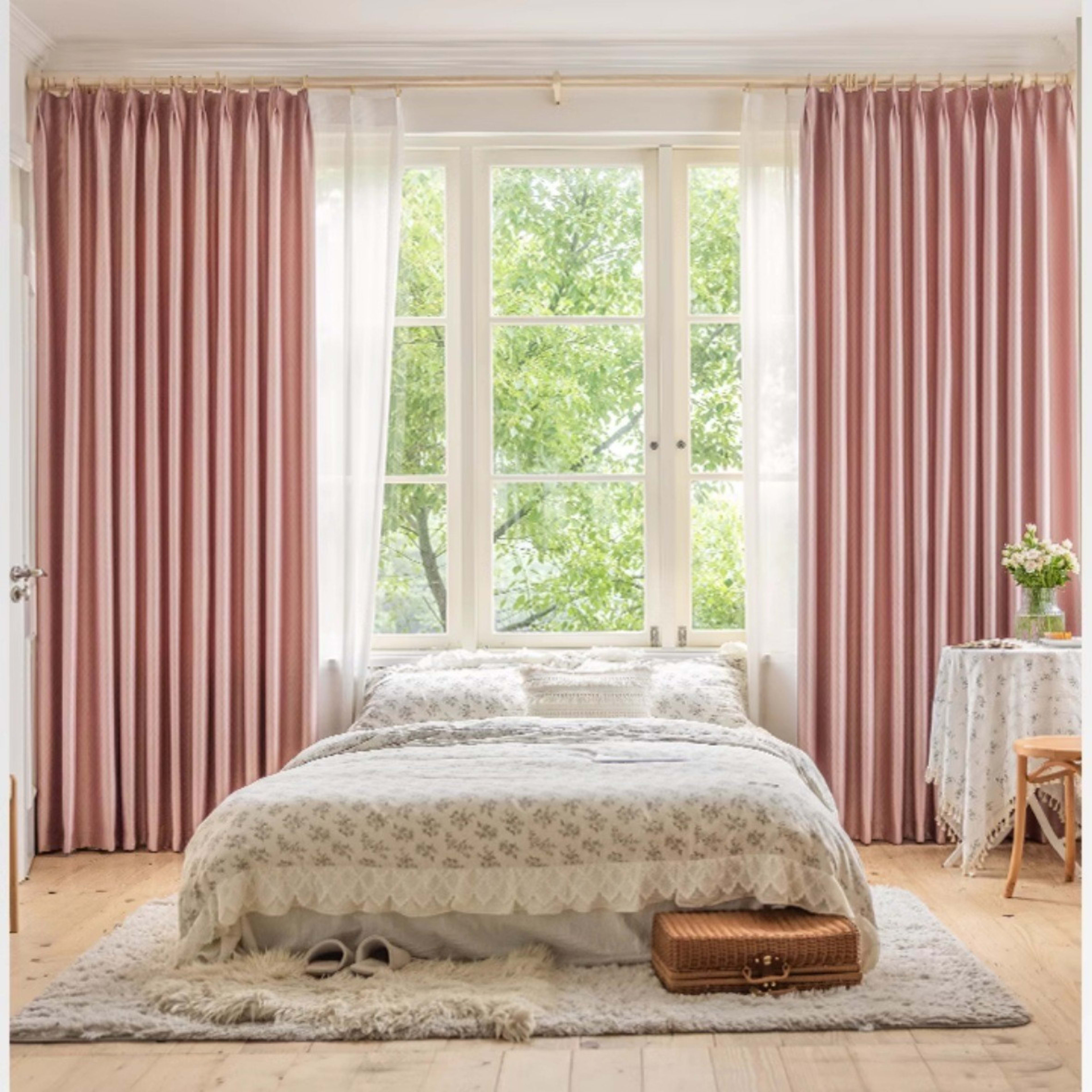 Hook-style Blackout Sun-blocking Curtains For The Bedroom 3