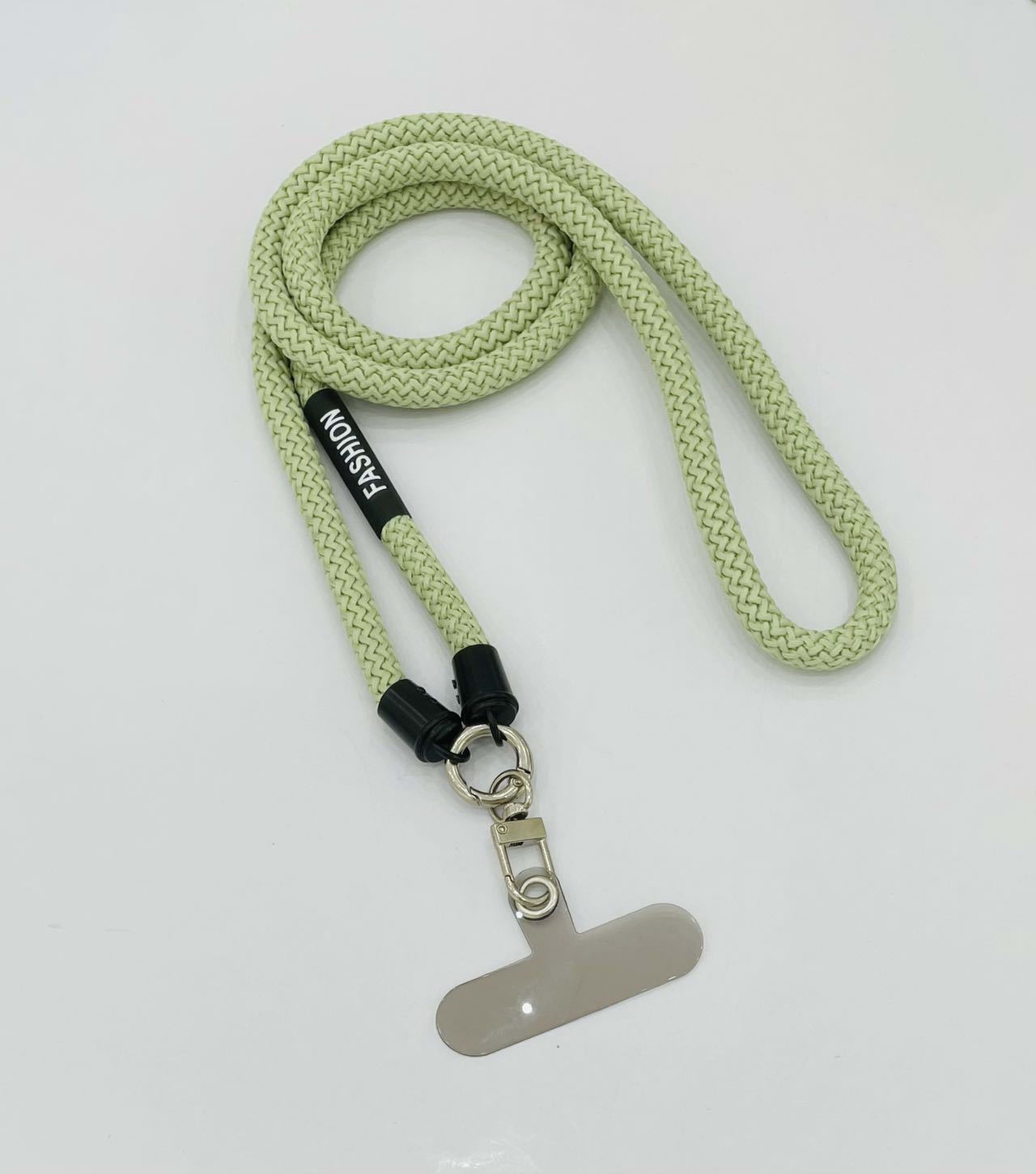 Detachable Fluorescent Braided Decorative Phone Lanyard 1