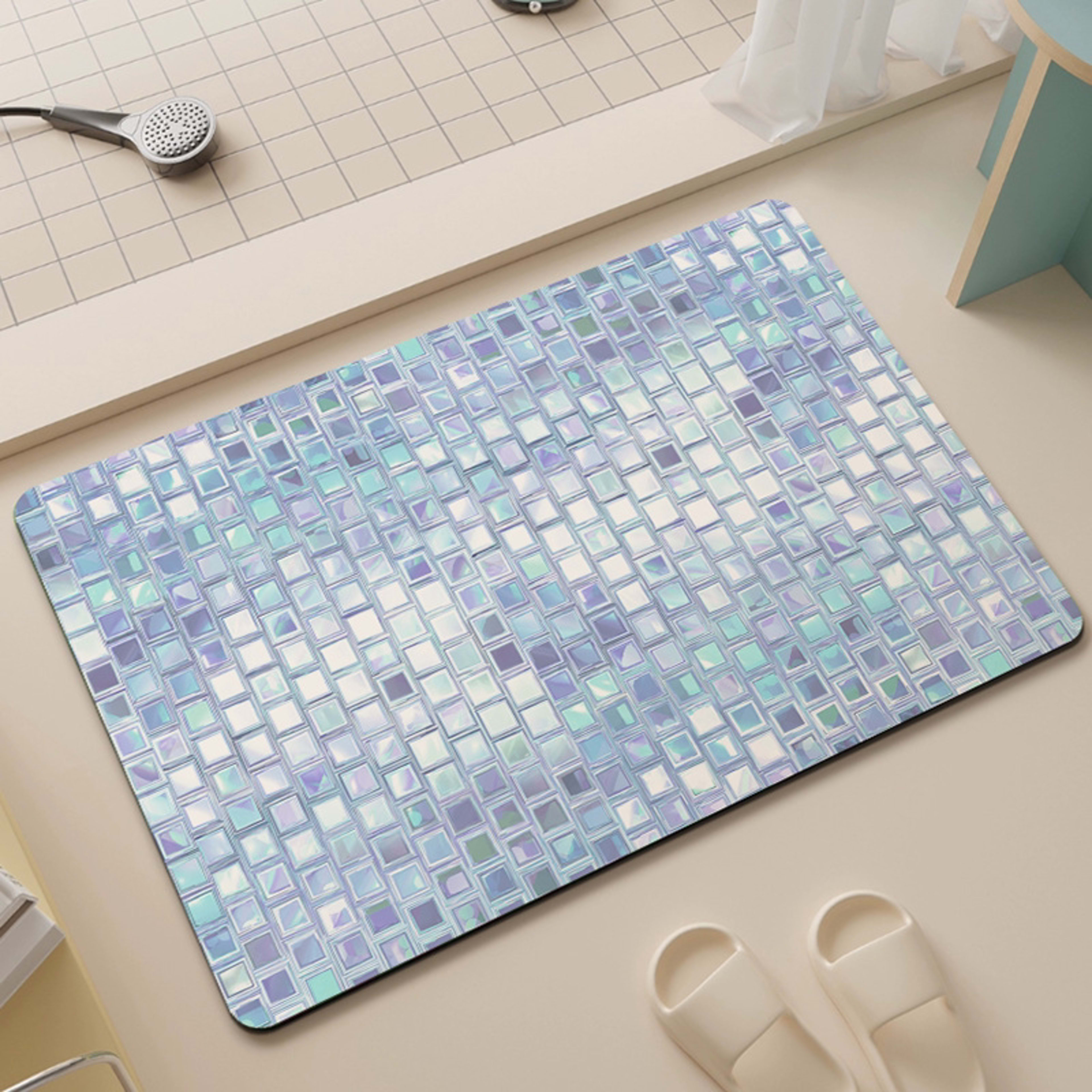 Quick-drying Door Mat Dirt- And Scratch-resistant Foot Mat Diatomaceous Earth Floor Mat