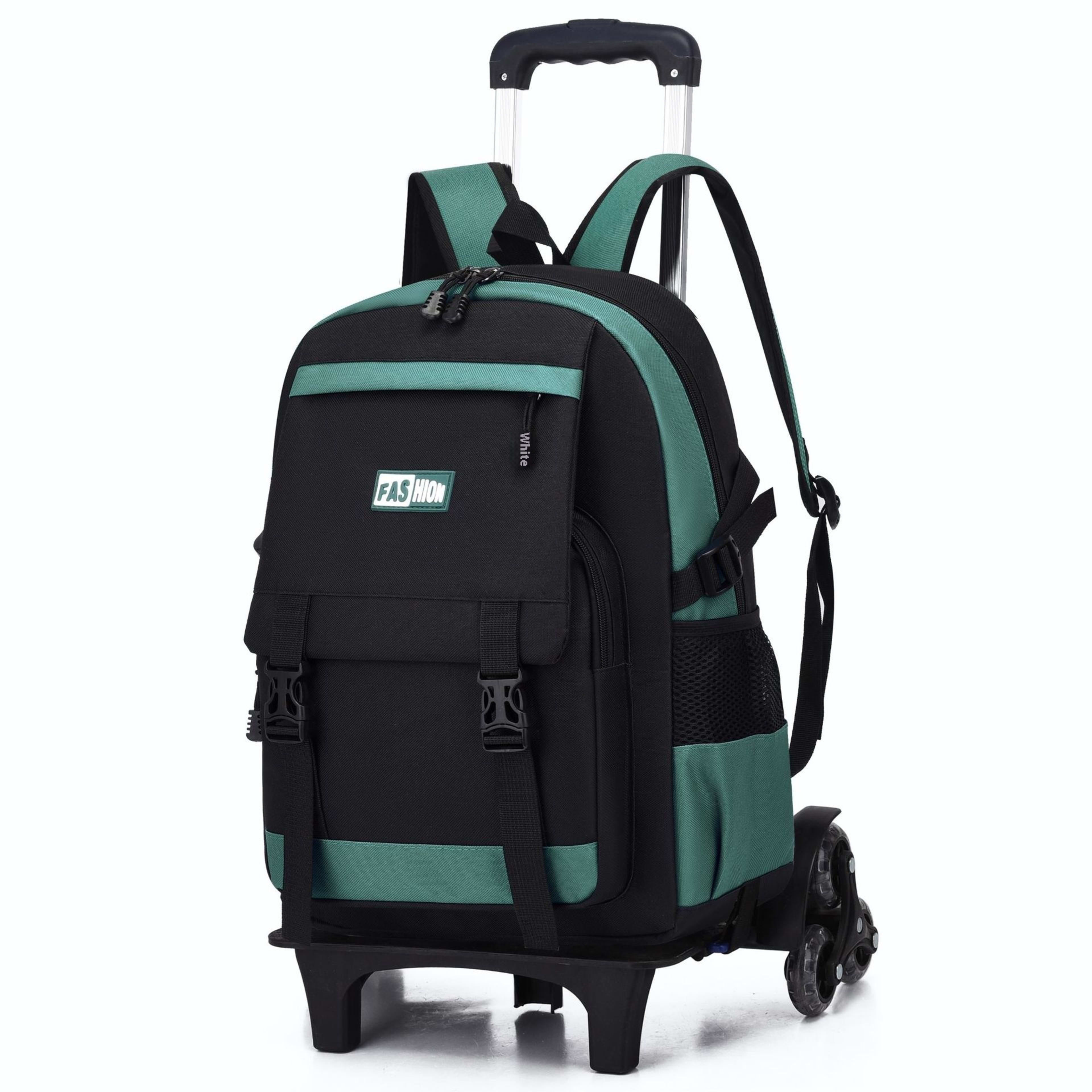 Leisure Primary School Student Large Capacity Pull Rod Backpack 19
