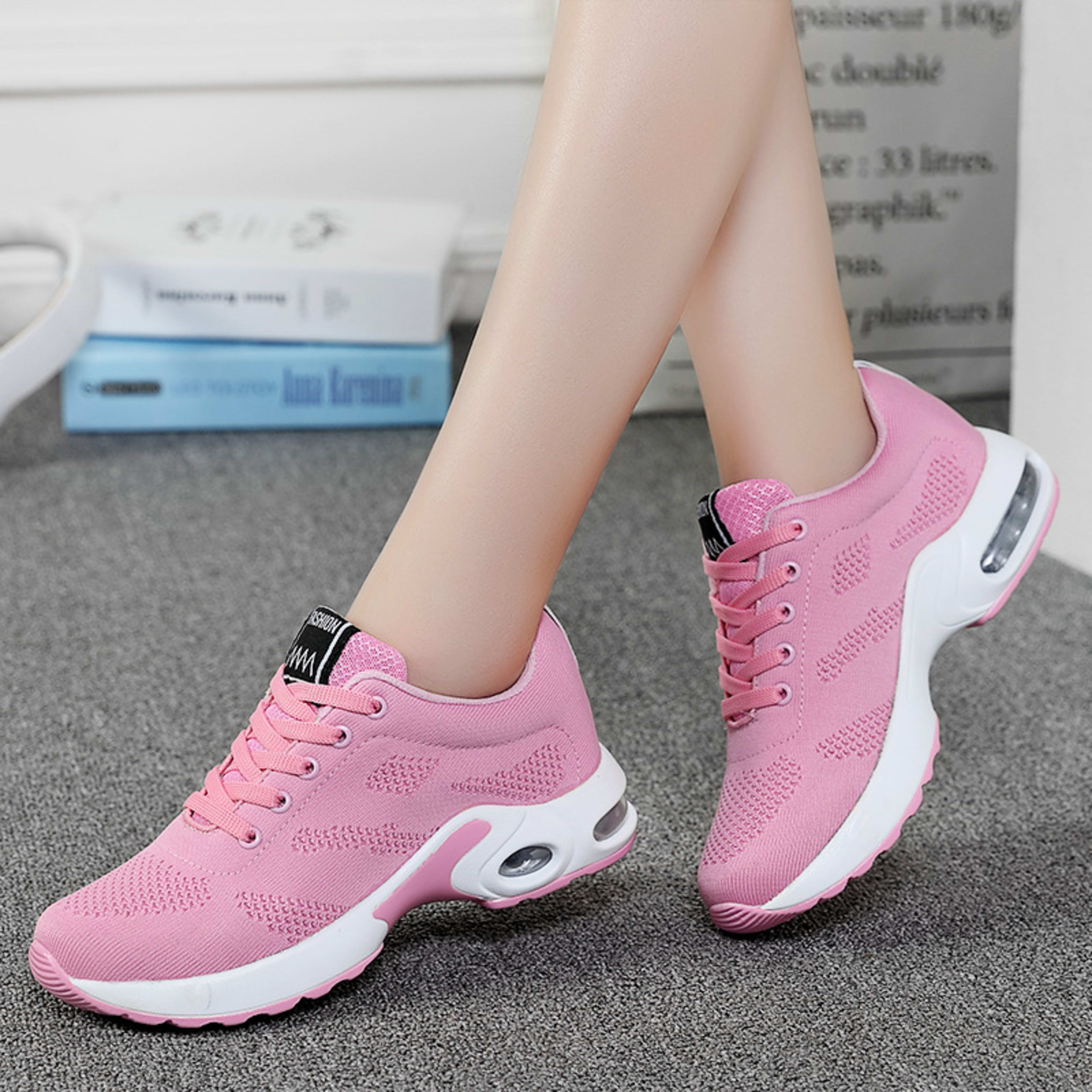 Dense Mesh Flyknit All-matching Comfortable Casual Women Sneaker 6