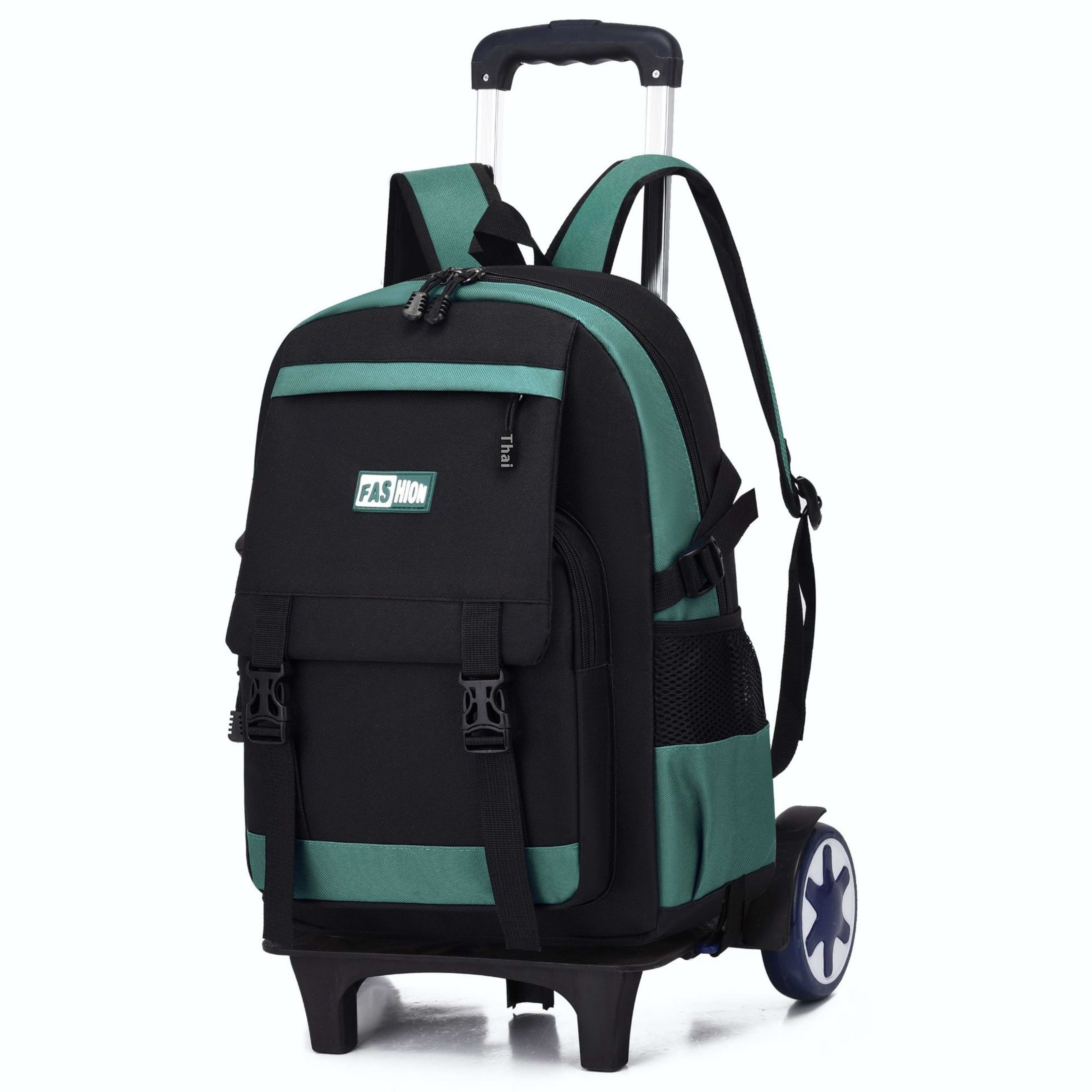 Leisure Primary School Student Large Capacity Pull Rod Backpack 3