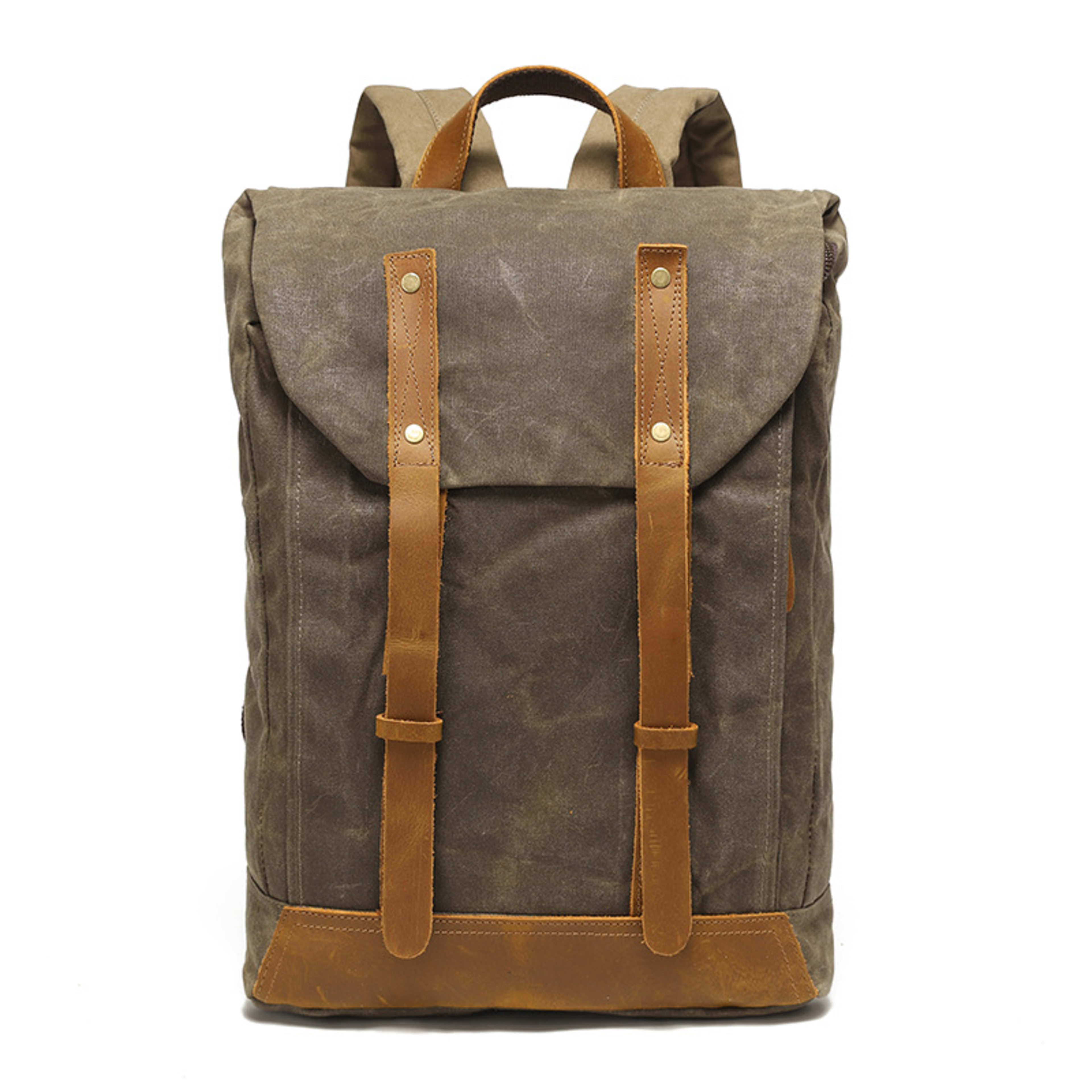 Outdoor Canvas Waterproof Sports Travel Backpack 5