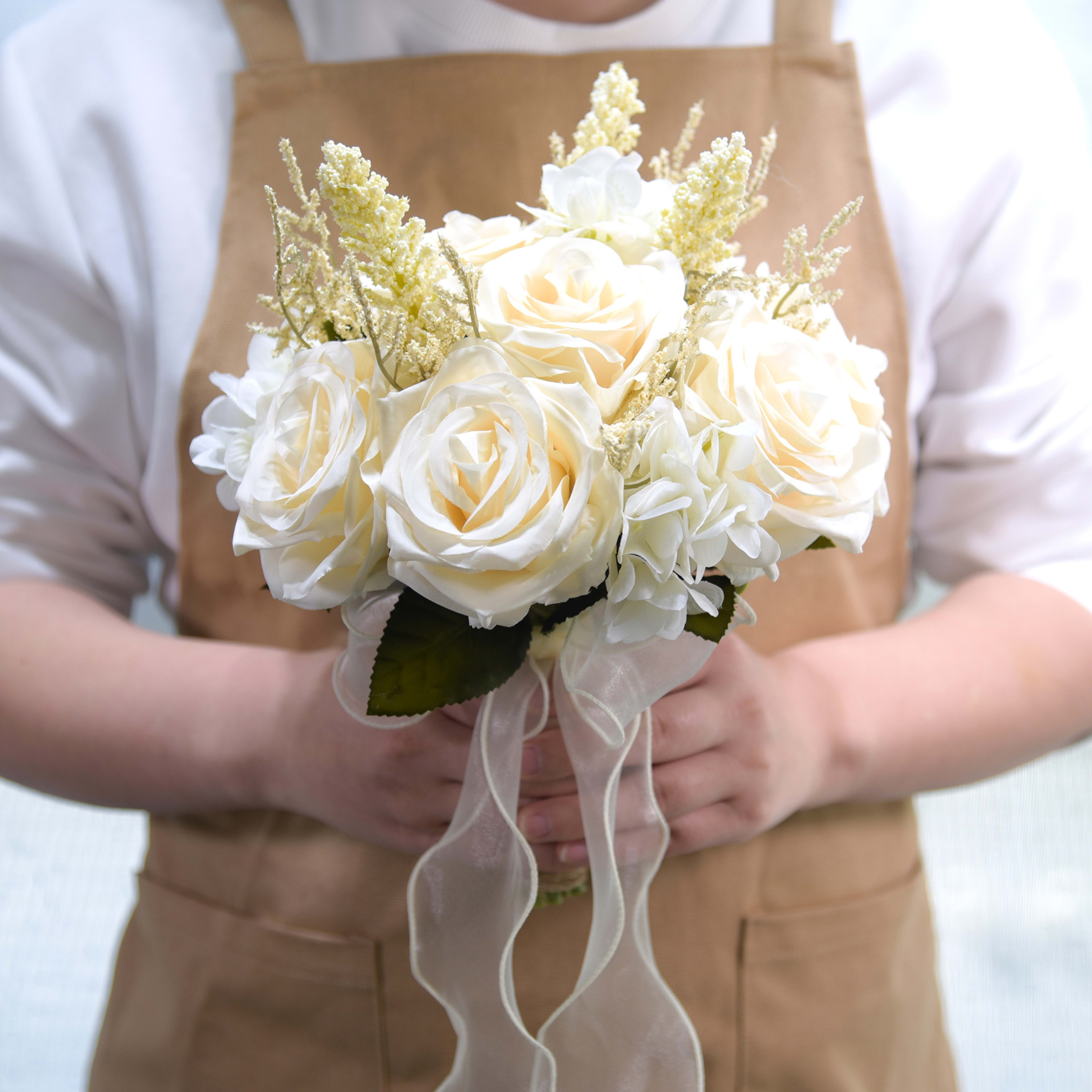 Simulation Outdoor Series Hand Bouquet Photography Props Bride Wedding Supplies 13