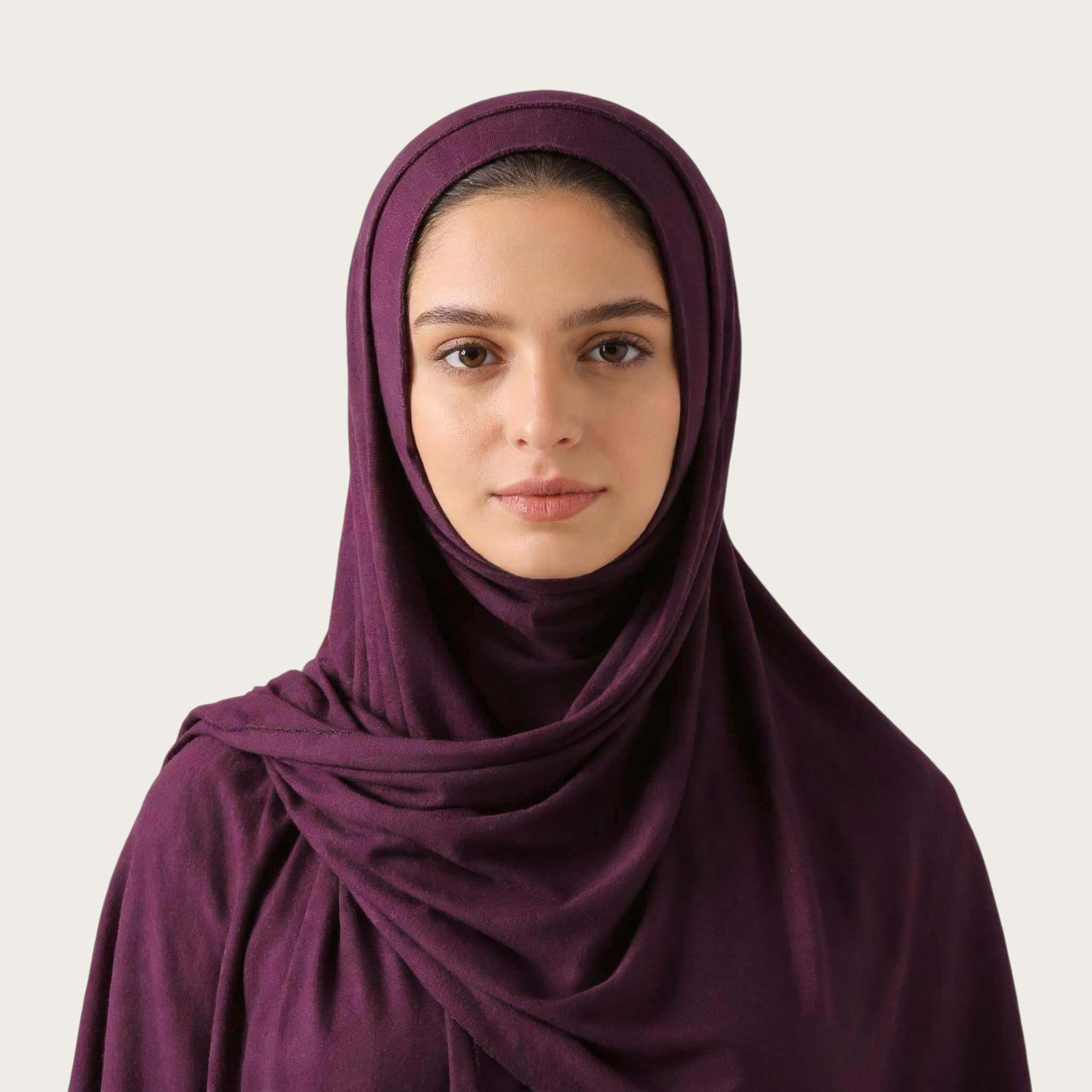 Mercerized Cotton Trendy Versatile Scarf Solid-color Long Scarf 30