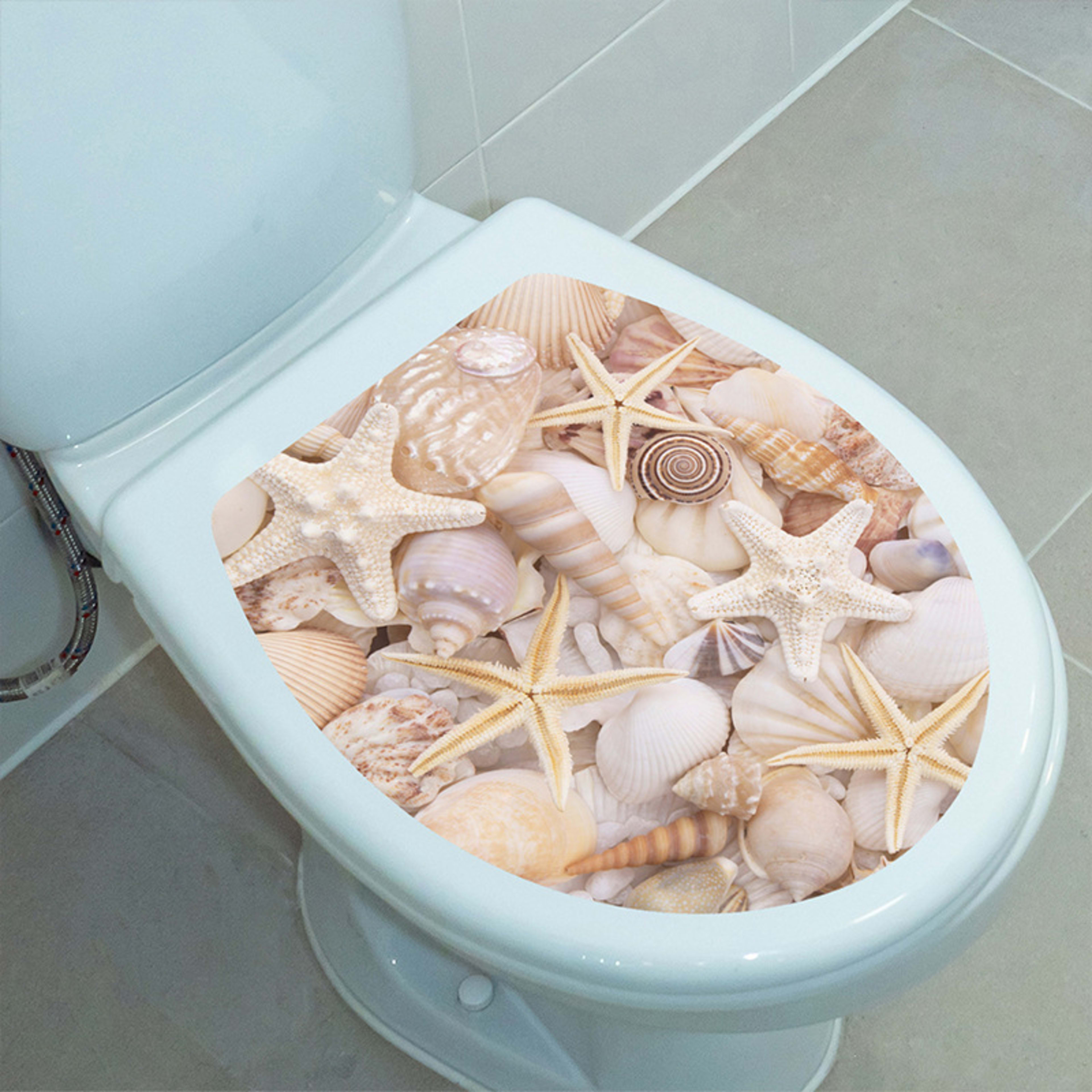 New M-35-M-54 Underwater World Cosmic Starry Sky Flower Sea Shell Seaside Landscape Happy Day Self-adhesive 4