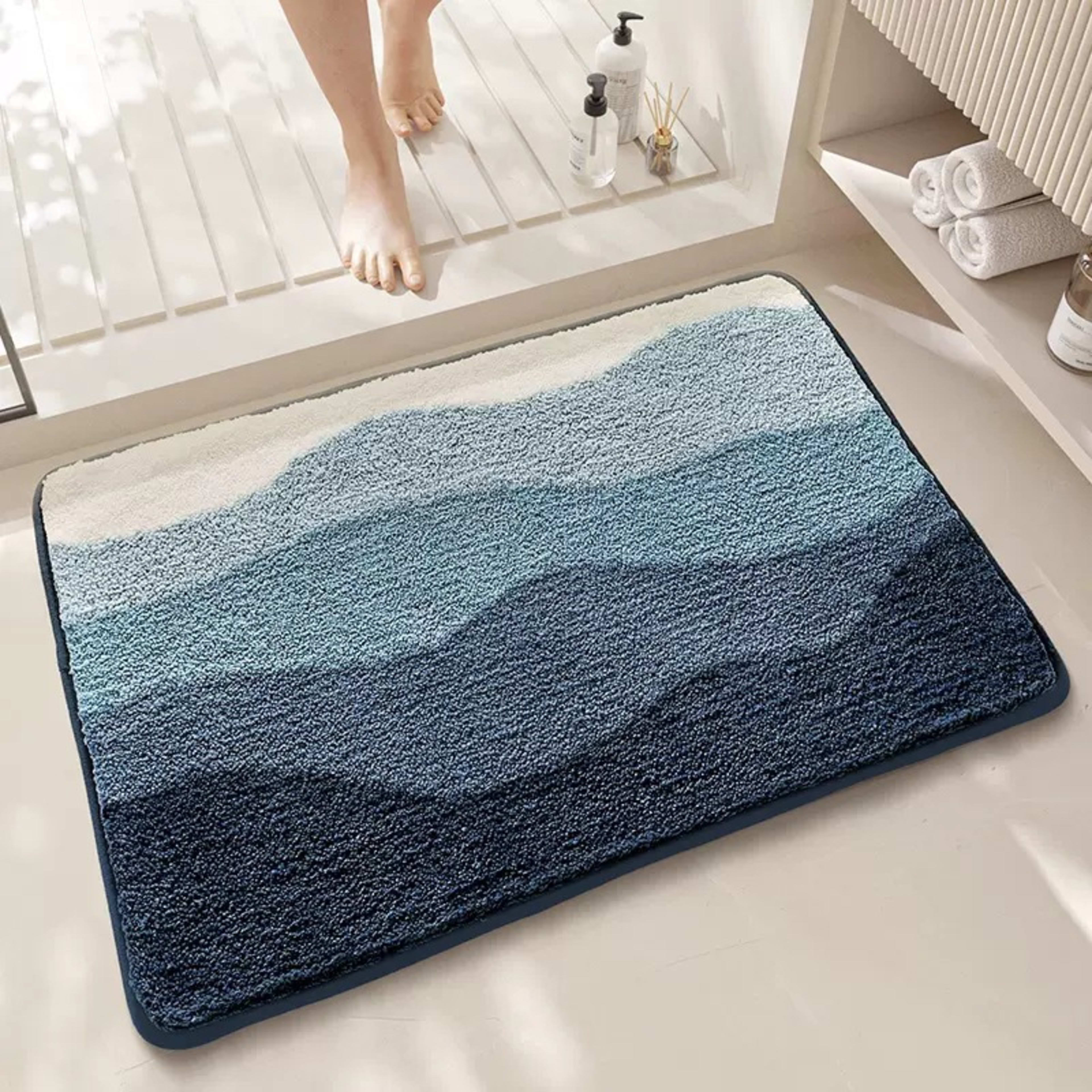 Wear-resistant Bedside Rug Doorway Water-absorbent Non-slip Doormat 15