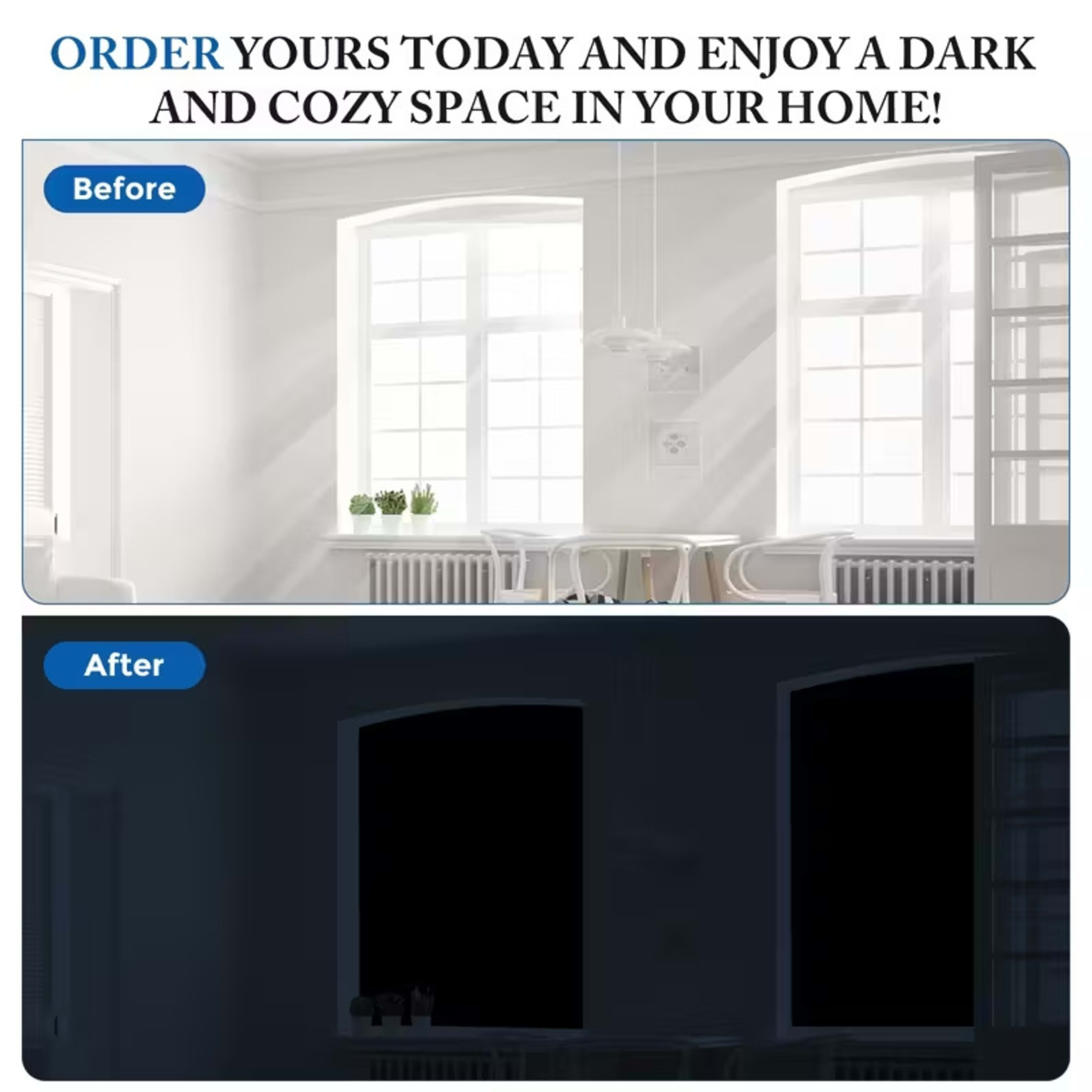 Portable Cuttable Sunshade Curtain For UV Protection 3