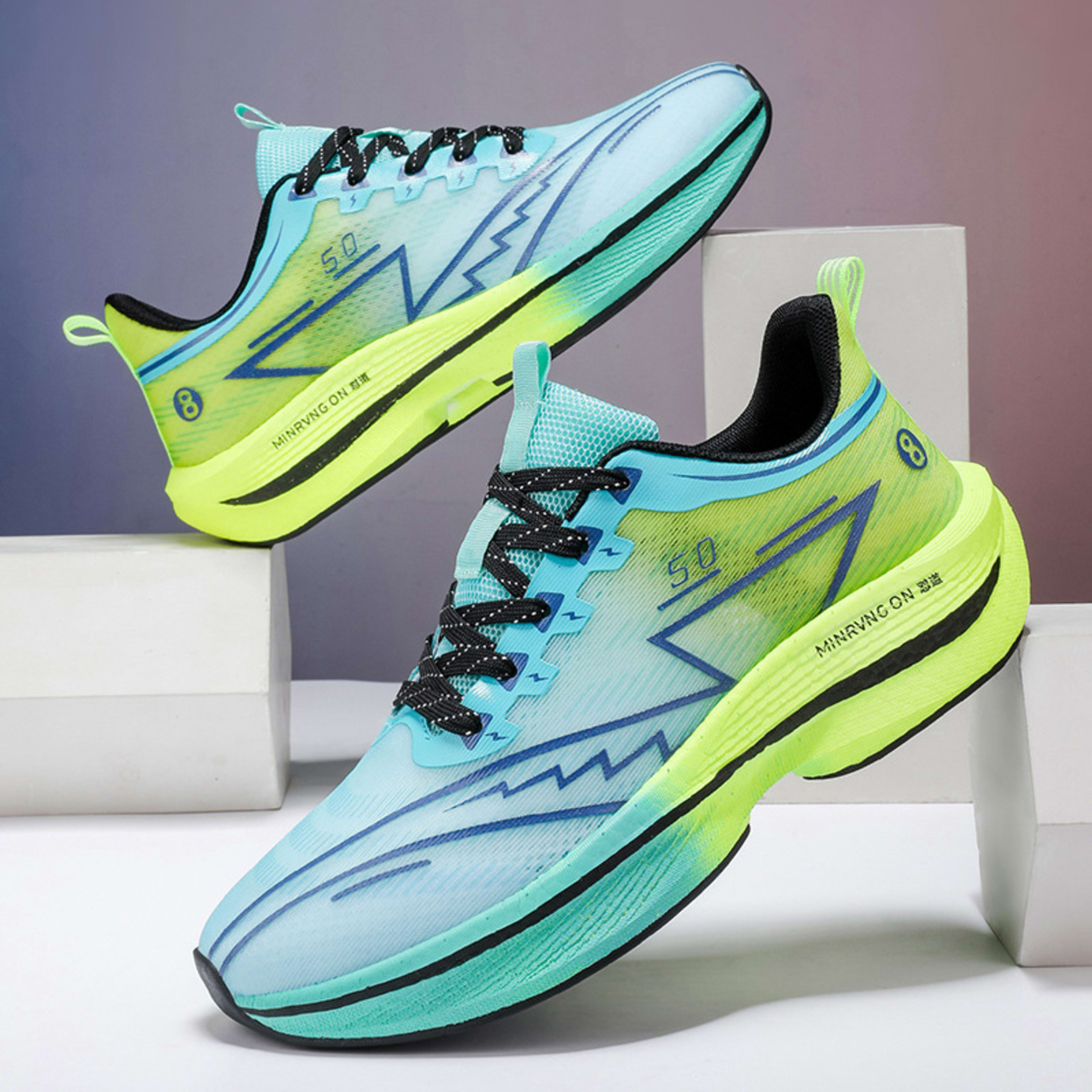 Youth And Children's Racing Sports Flying Electric 5c Running Shoes 3