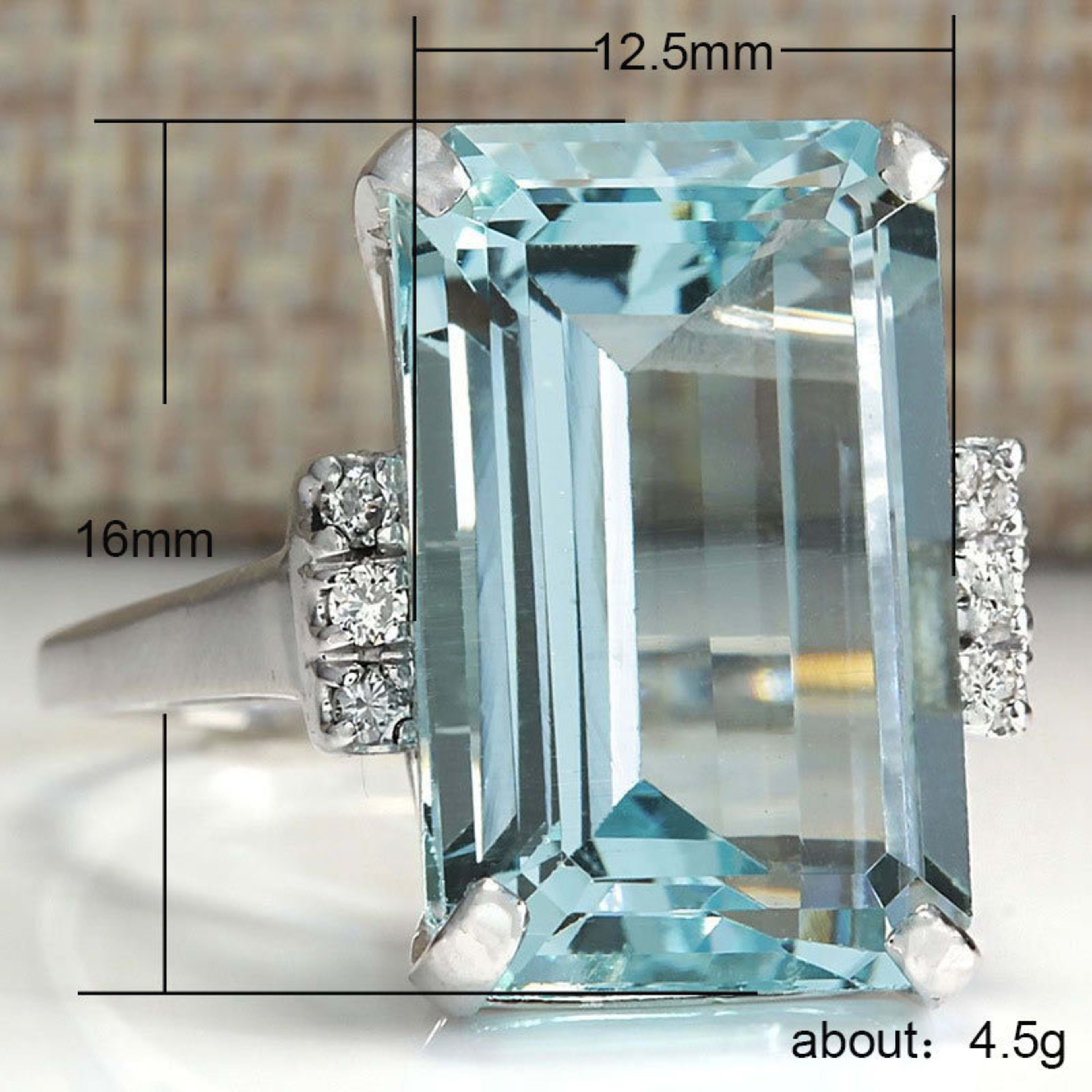 Stylish And Exquisite Citrine Engagement Ring For Women 8