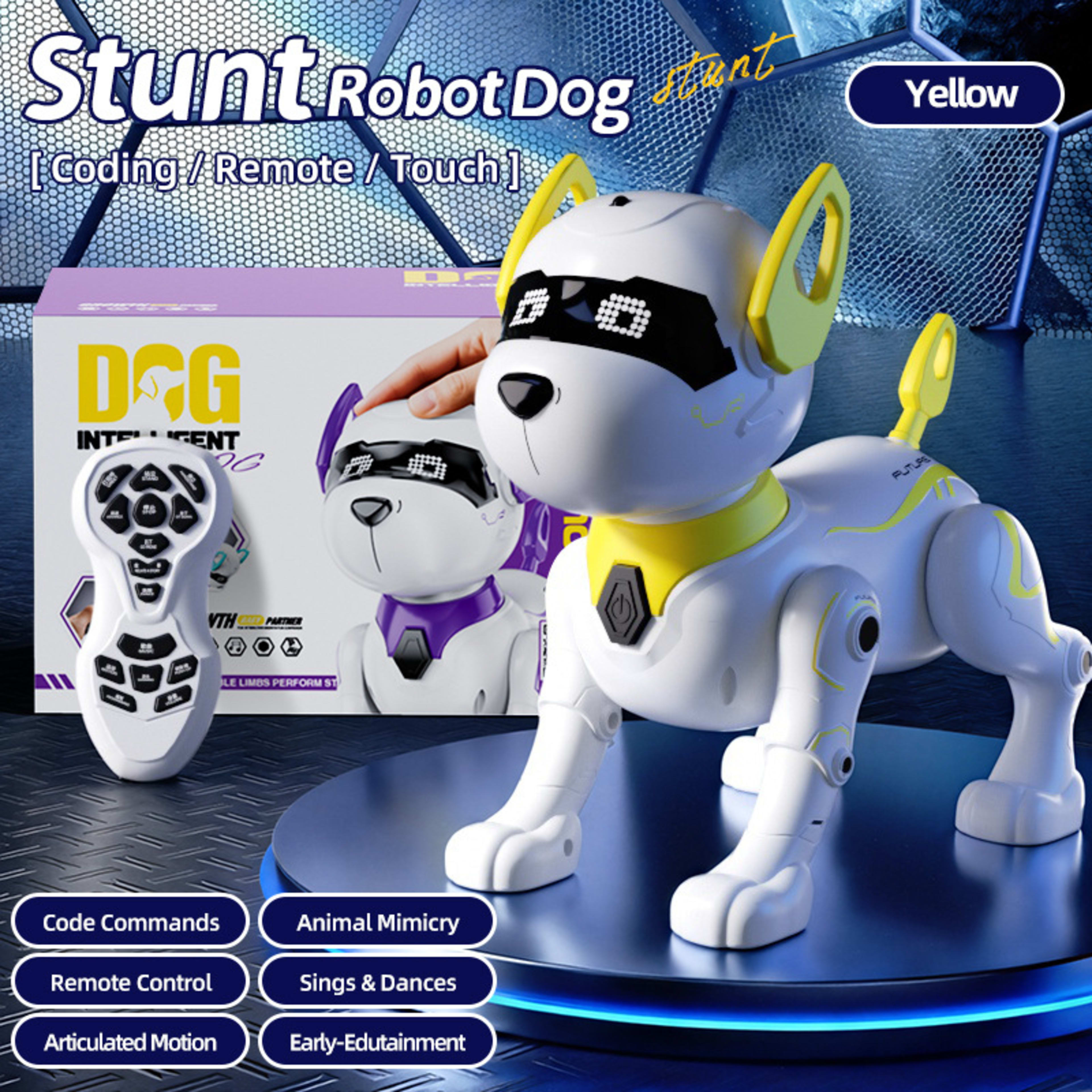 Remote-Controlled Dog Touch-Interactive Electronic Pet Toy 4