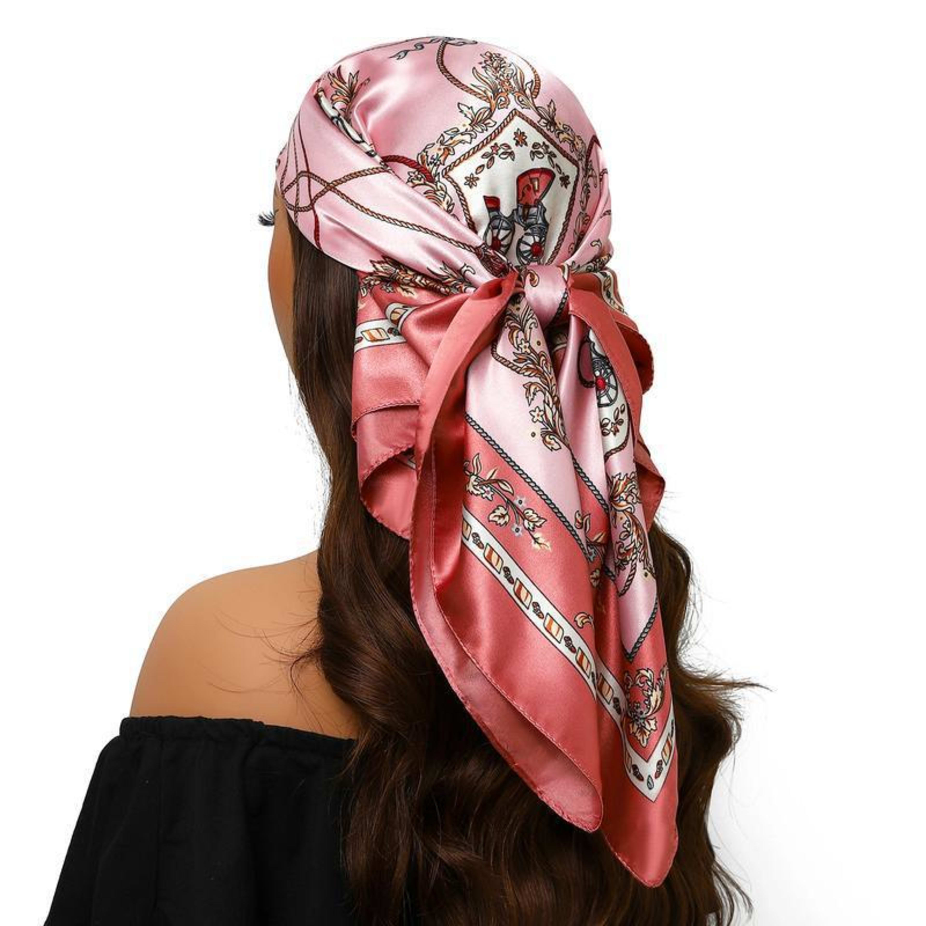 Women's Creative Printed All-Match Shawl Headscarf 11