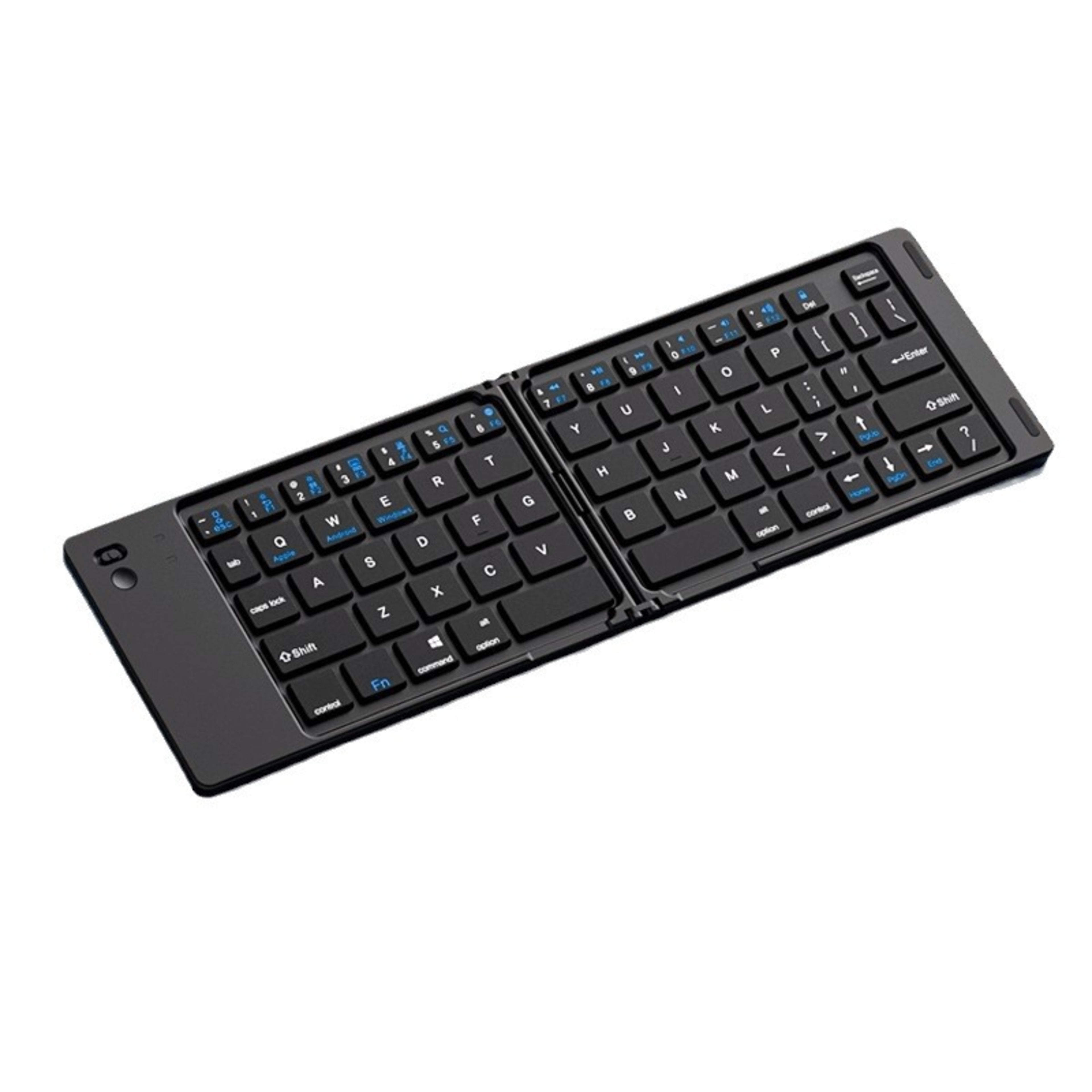 Tri-fold Keyboard, Wireless Bluetooth Foldable Mini Keyboard, Suitable For Desktop PC Sets 13