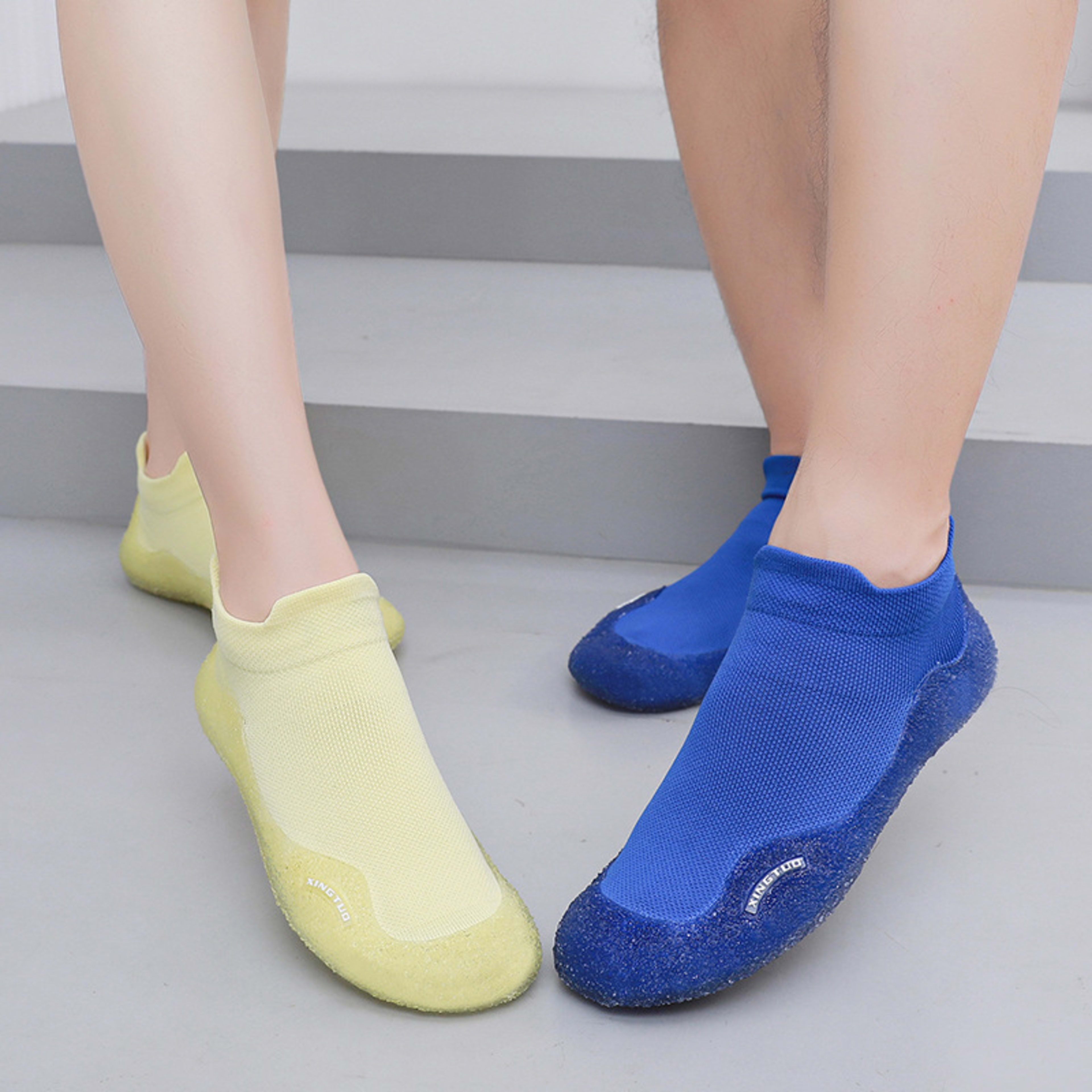 Men's And Women's Fashion Sports Yoga Breathable Non-slip Fitness Shoes 5