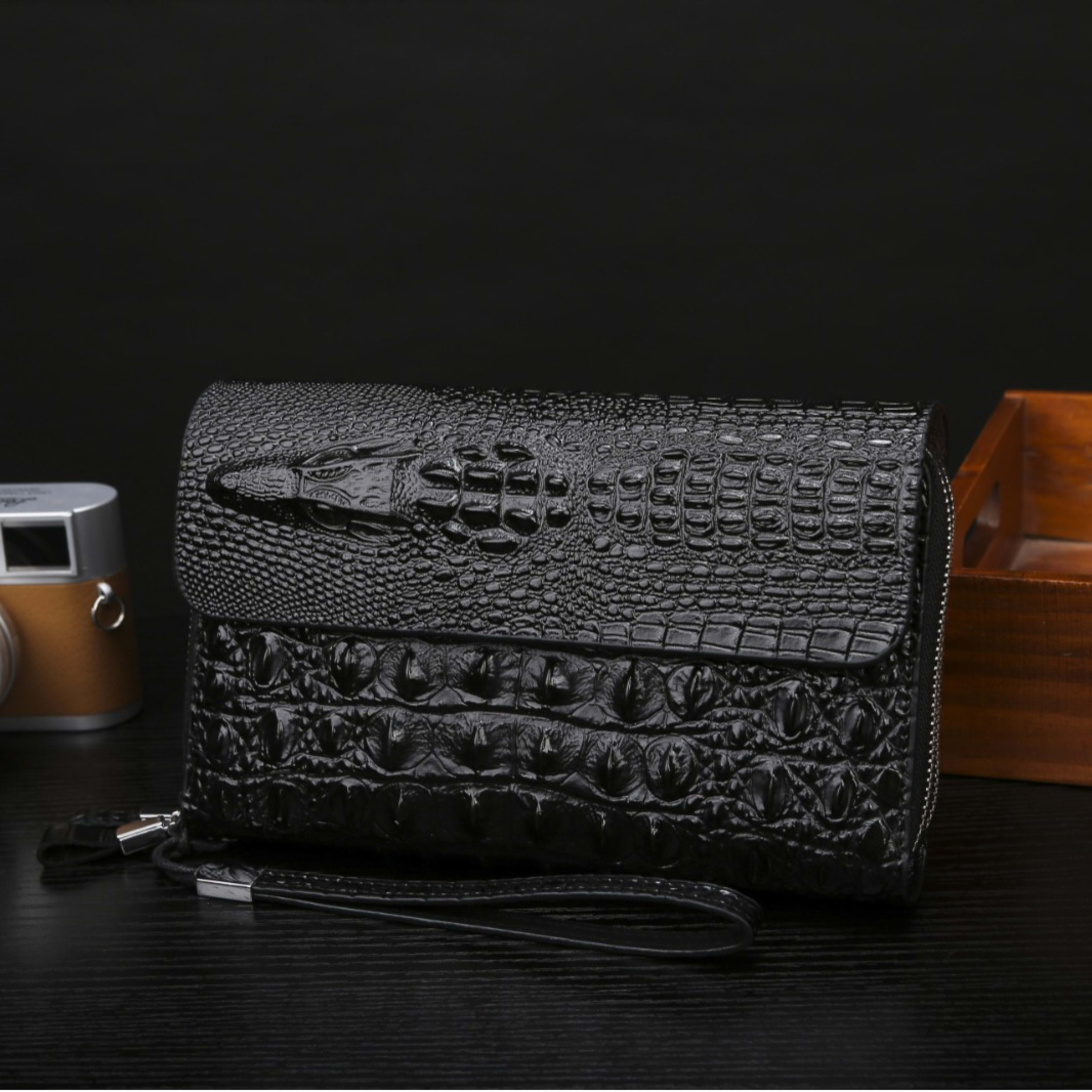 Men's Hand Carrying Double-layer Mobile Phone Bag 7