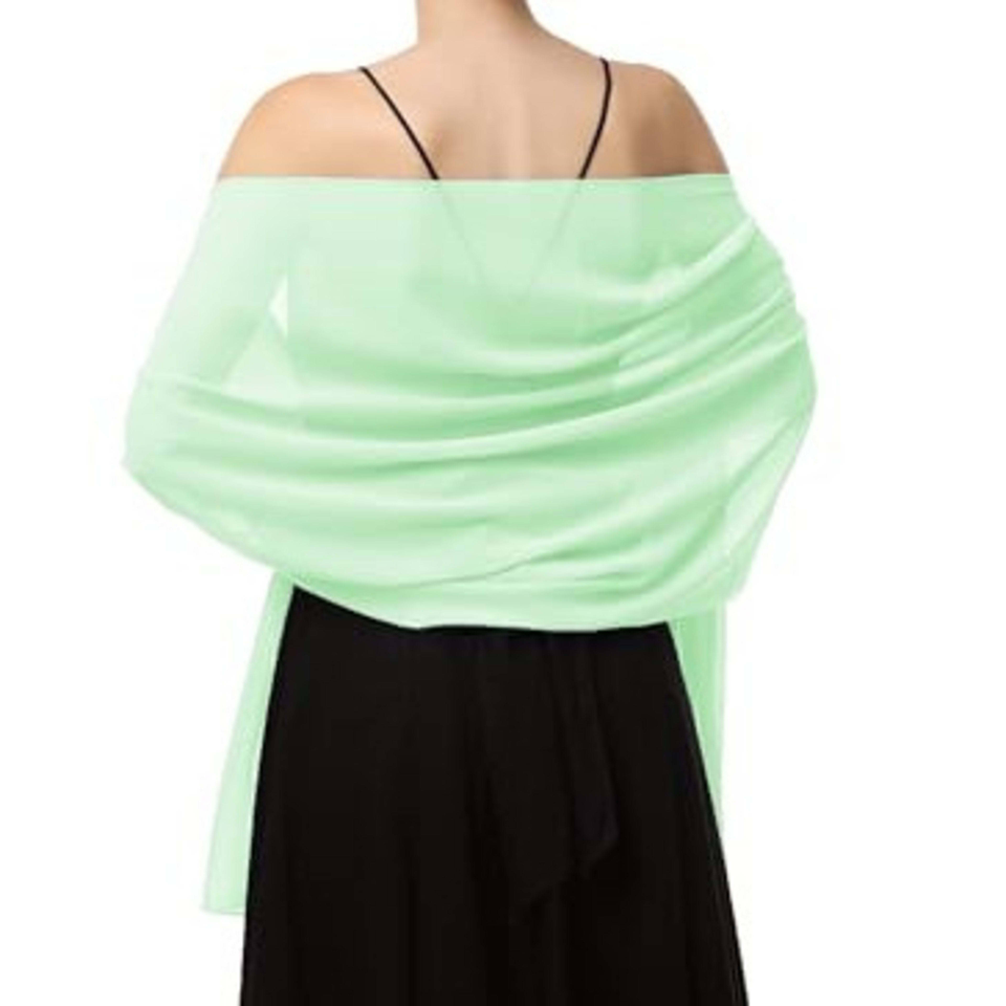 Chiffon Scarf - Lightweight Evening Gown Accessory Wedding Shawl for Women 20