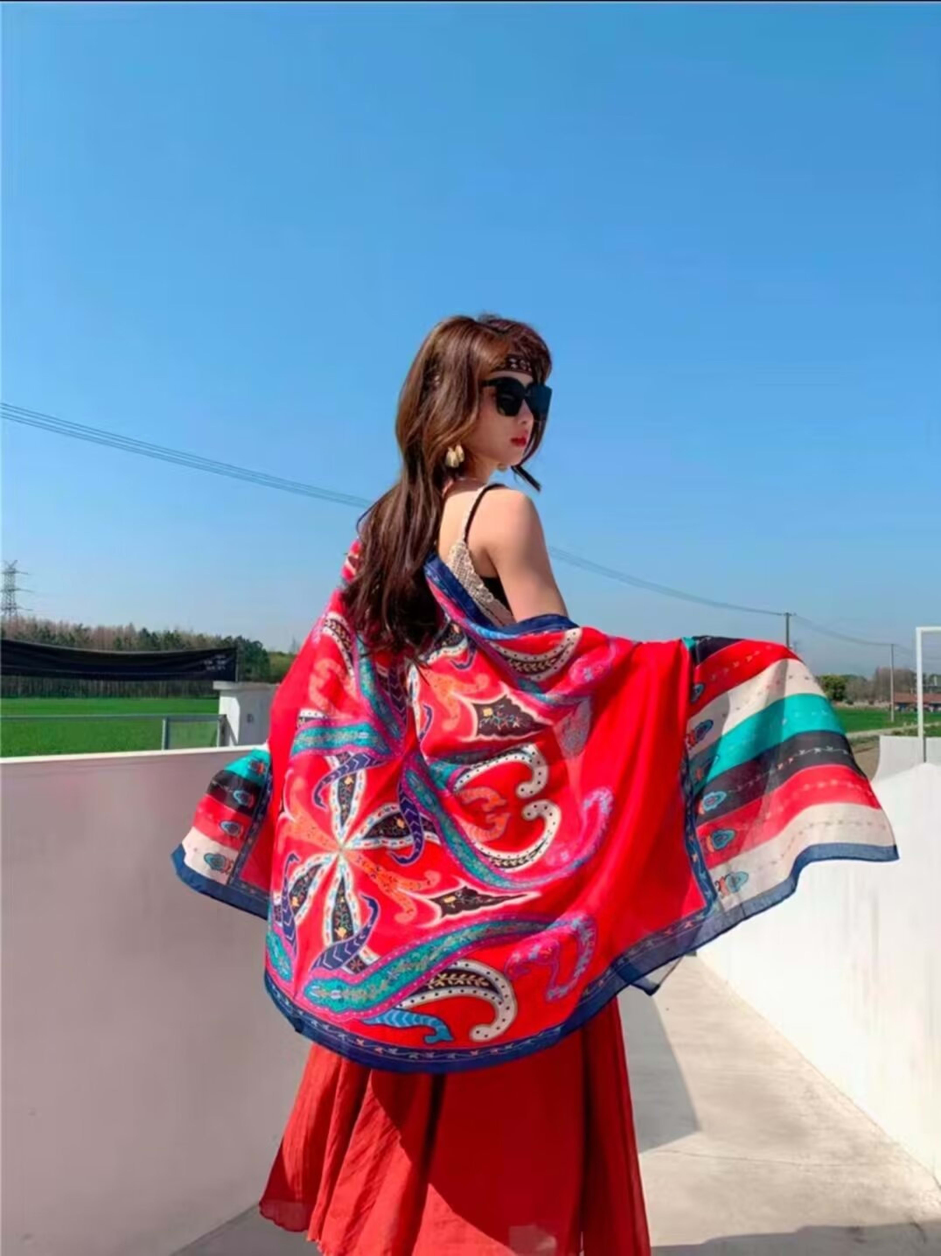 Ethnic-style Dual-use Beach Towel New Arrival 59