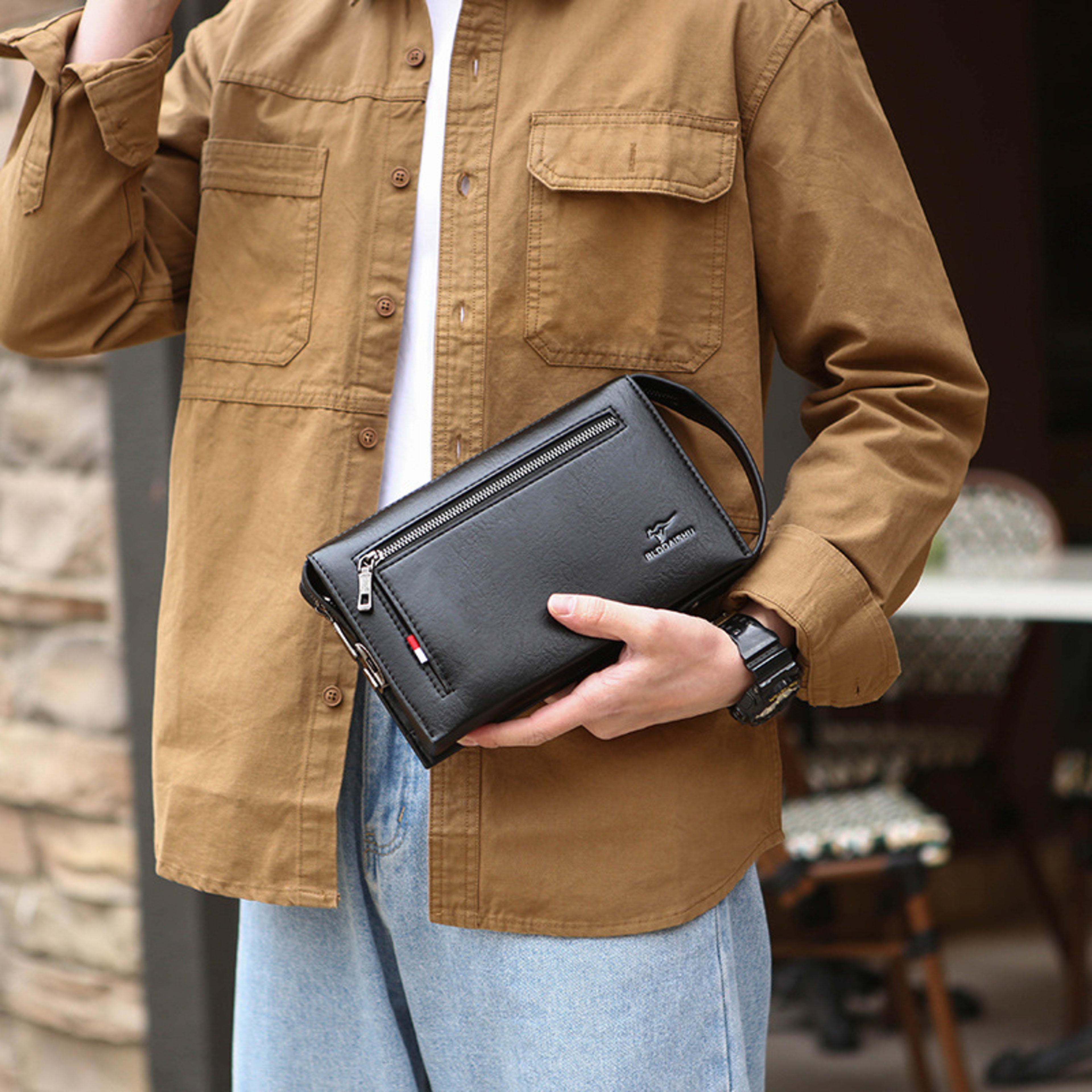 Men's New Clutch Large Capacity Briefcase 2