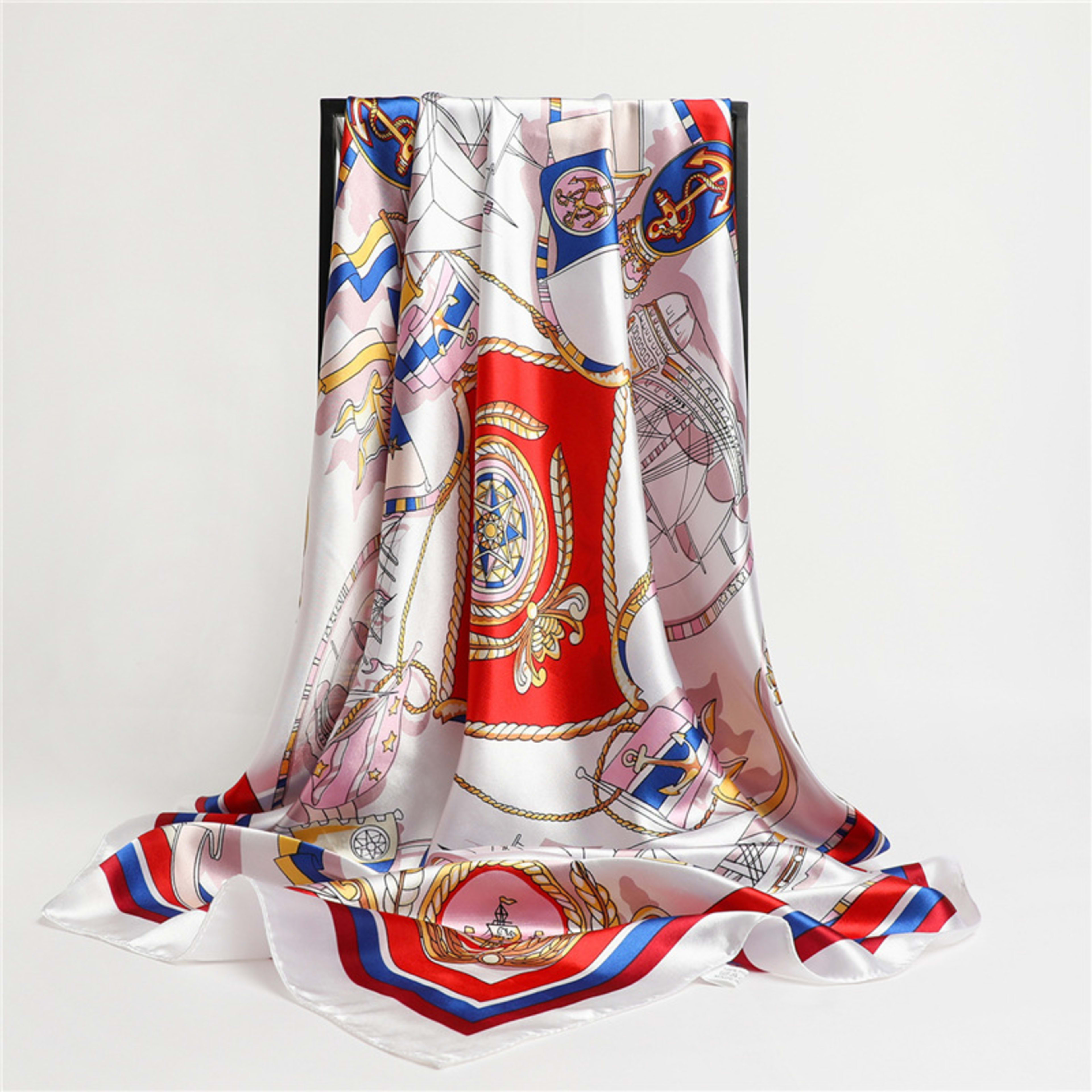Four-season Universal Patterned Sun-protection Shawl Scarf With Print 4