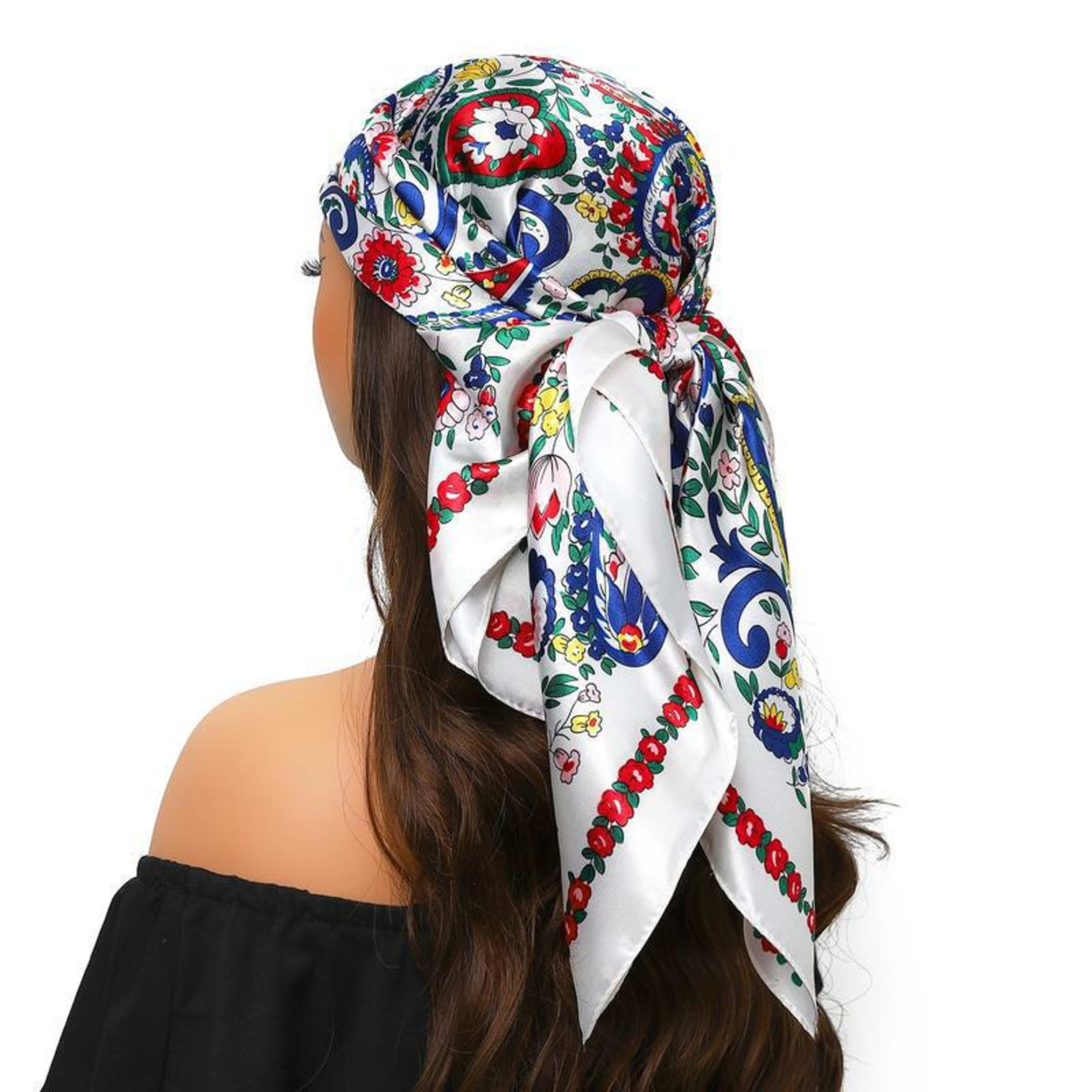 Women's Creative Printed All-Match Shawl Headscarf 36