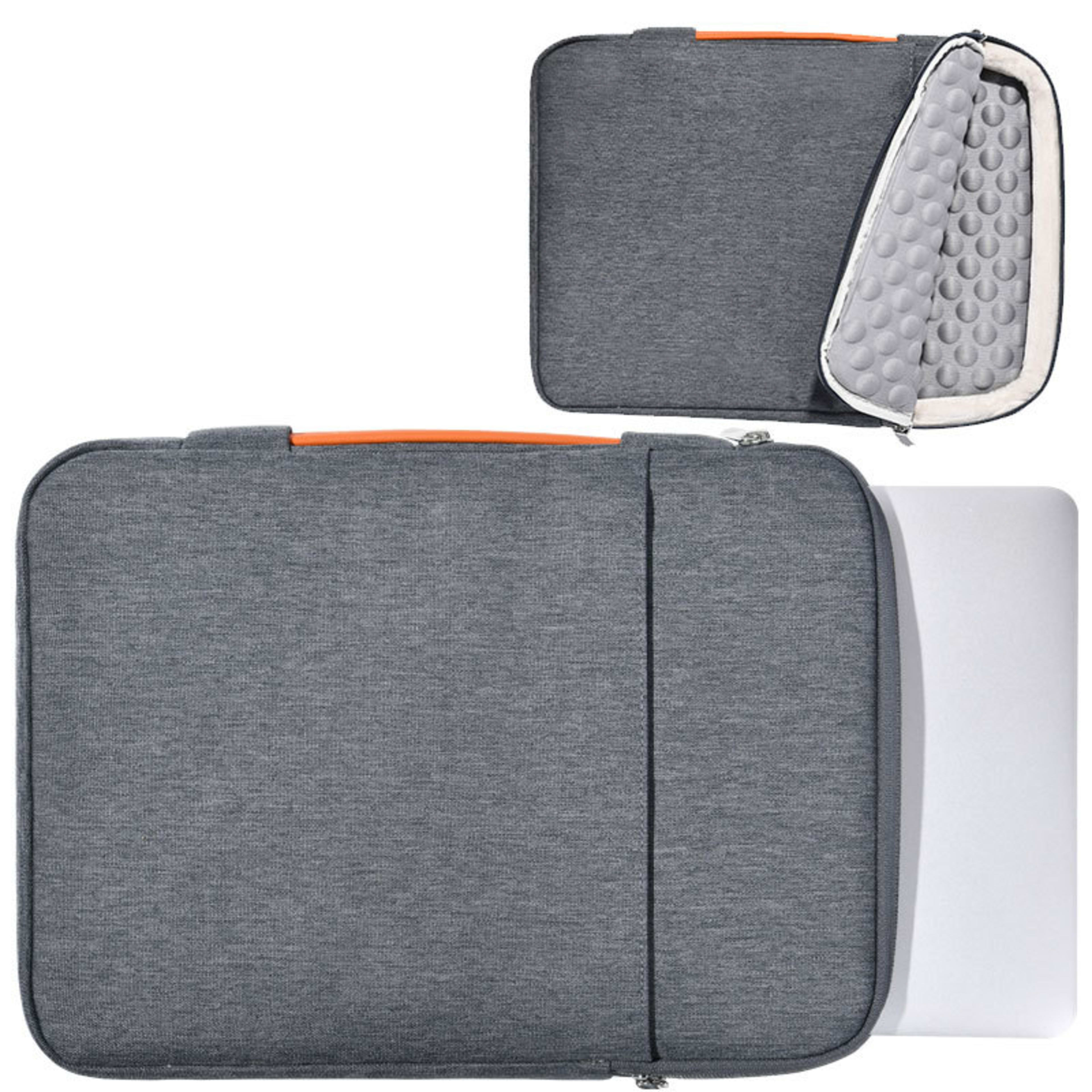 Portable Notebook Computer Bag Liner Fleece-lined Shockproof Simple Hanging Luggage 5