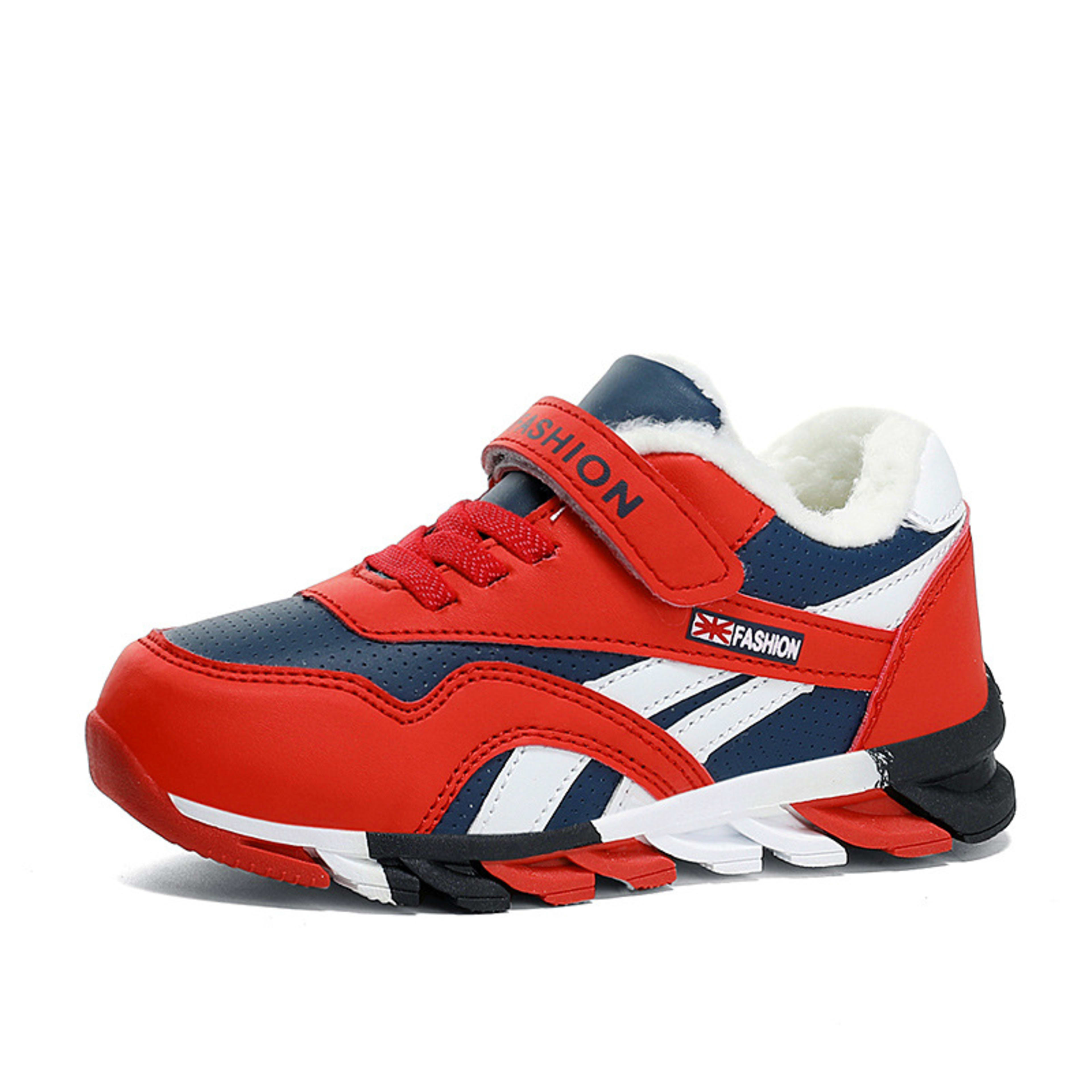 Children's Men's Cotton Magic Sports Large Stickers Running Shoes 3