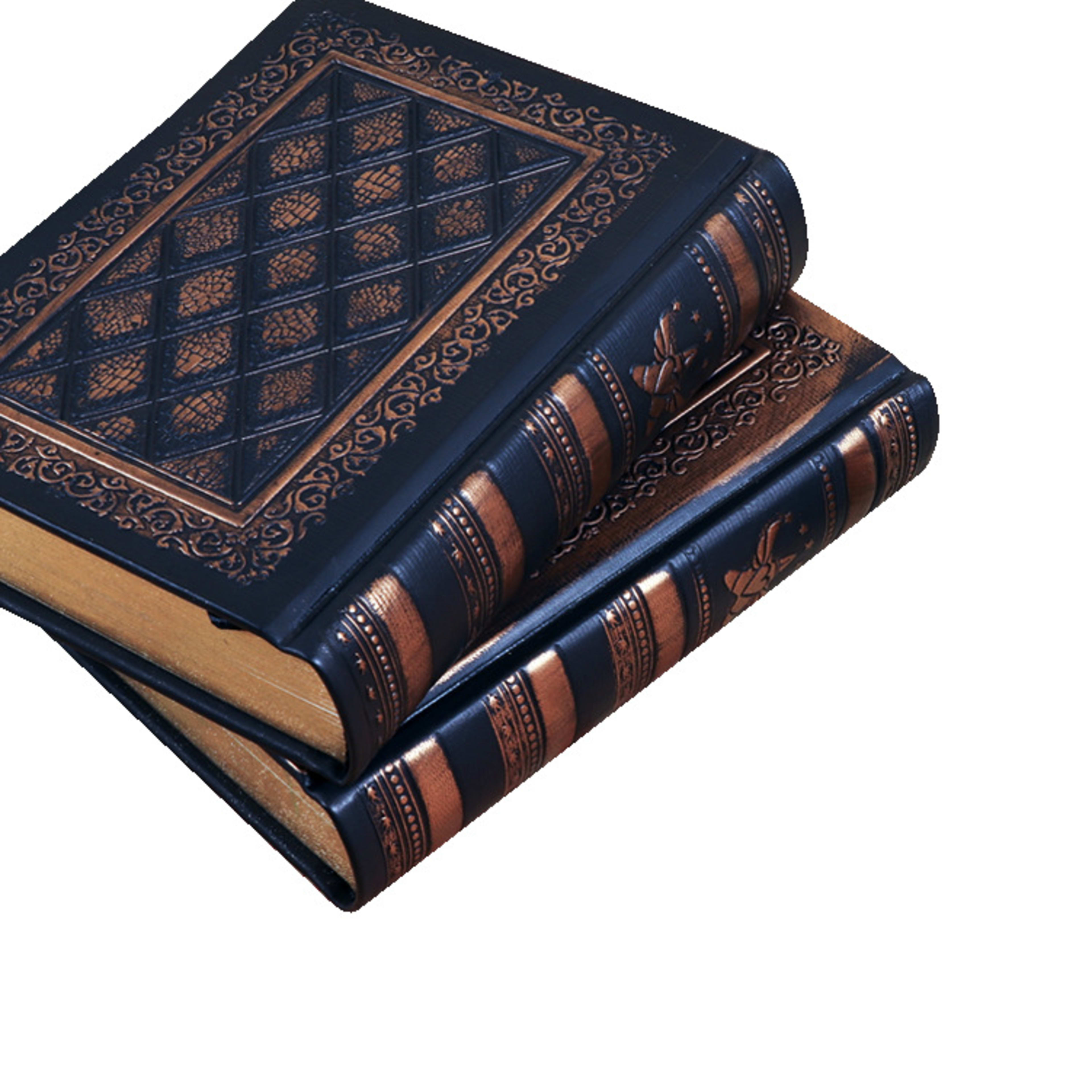 Embossed Faux Leather Notepad Three-dimensional Super Thick 5