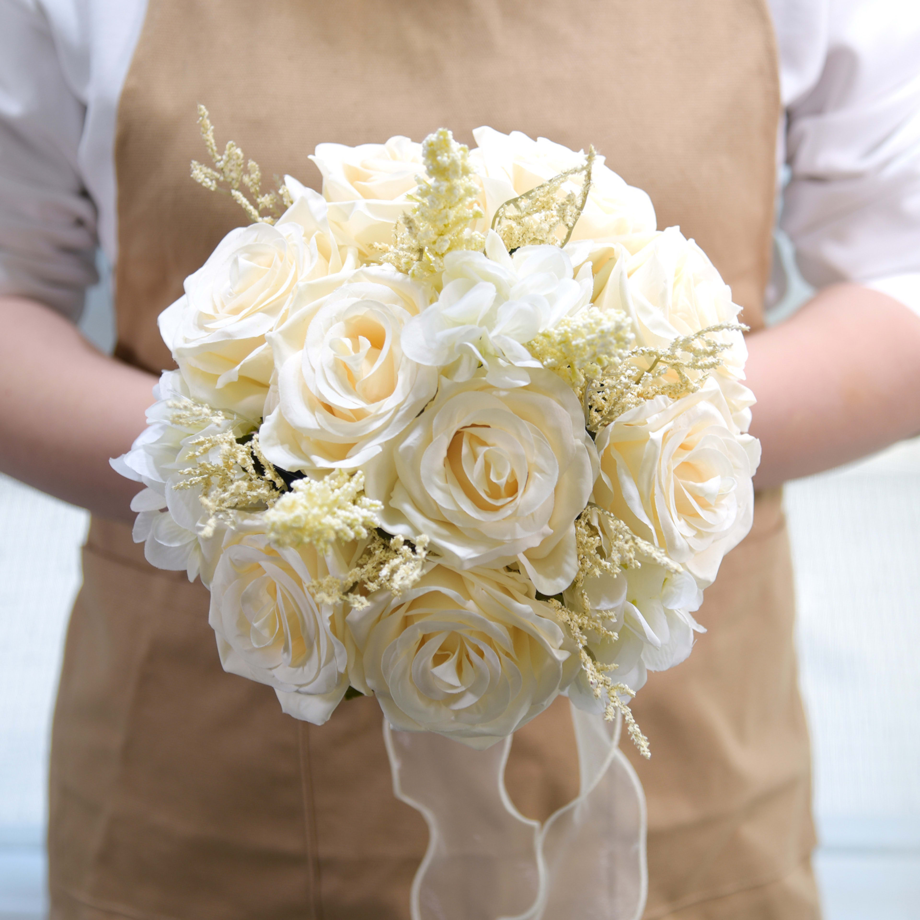 Simulation Outdoor Series Hand Bouquet Photography Props Bride Wedding Supplies 7