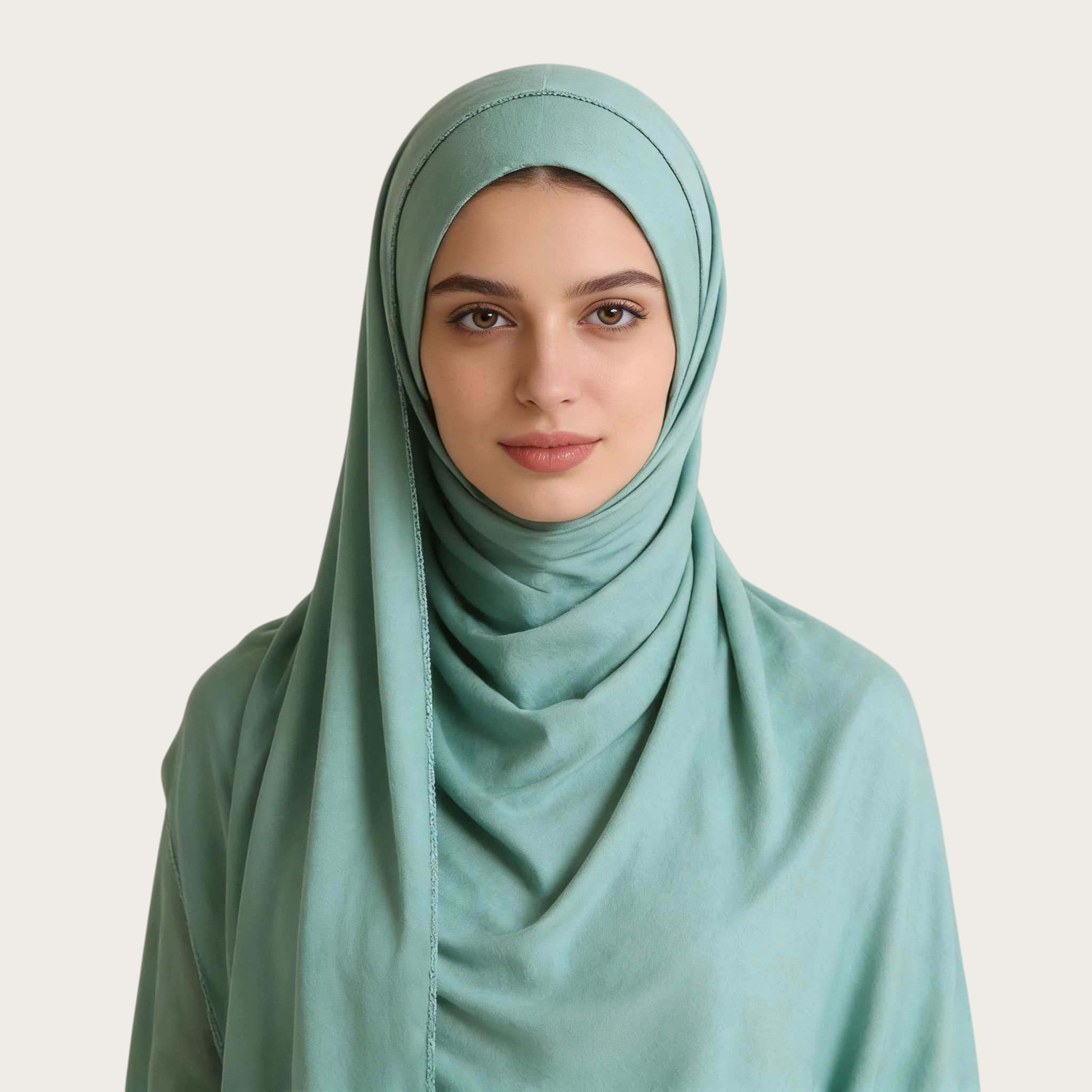 Mercerized Cotton Trendy Versatile Scarf Solid-color Long Scarf 9