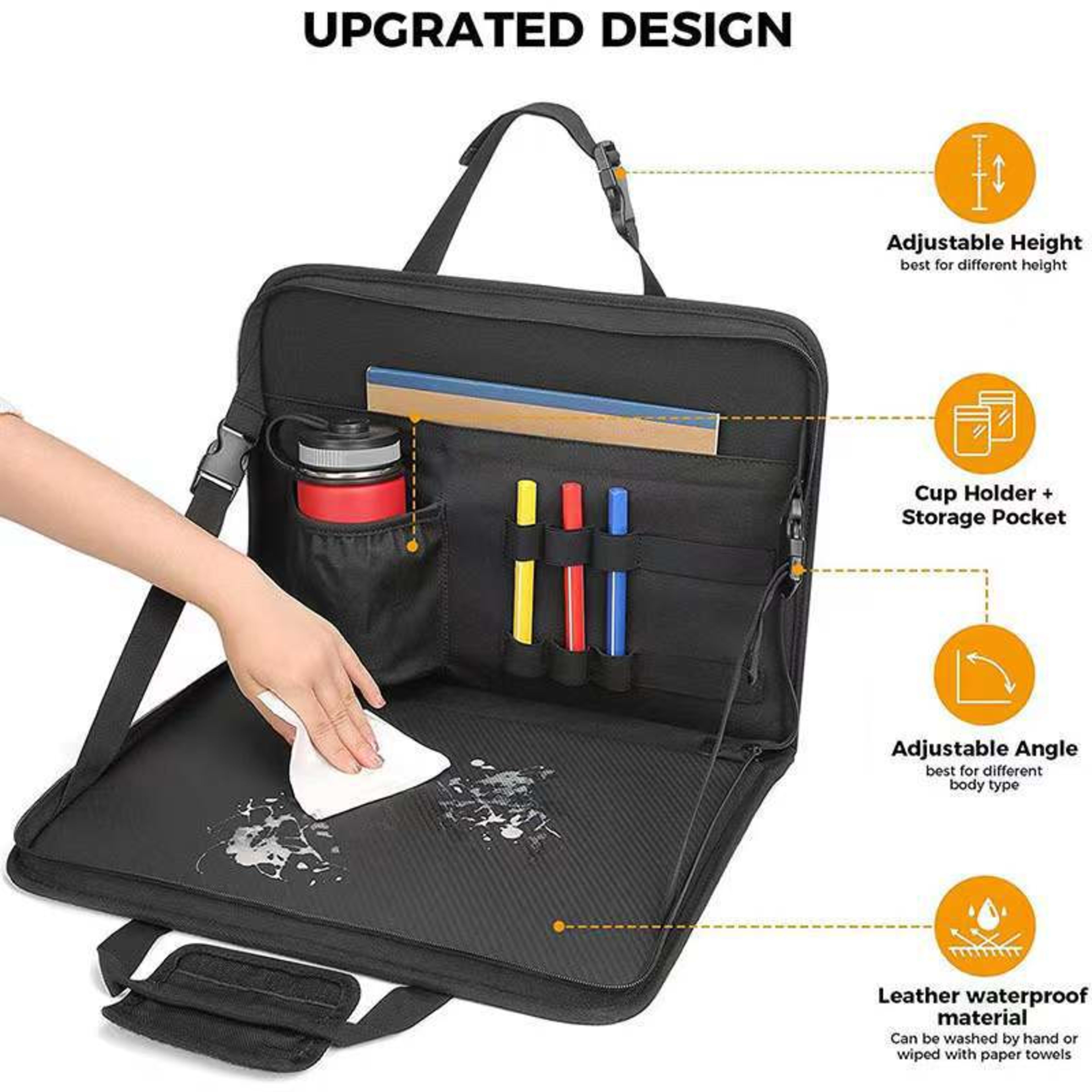 Car Computer Bag Multifunctional Storage Drawing Board 2