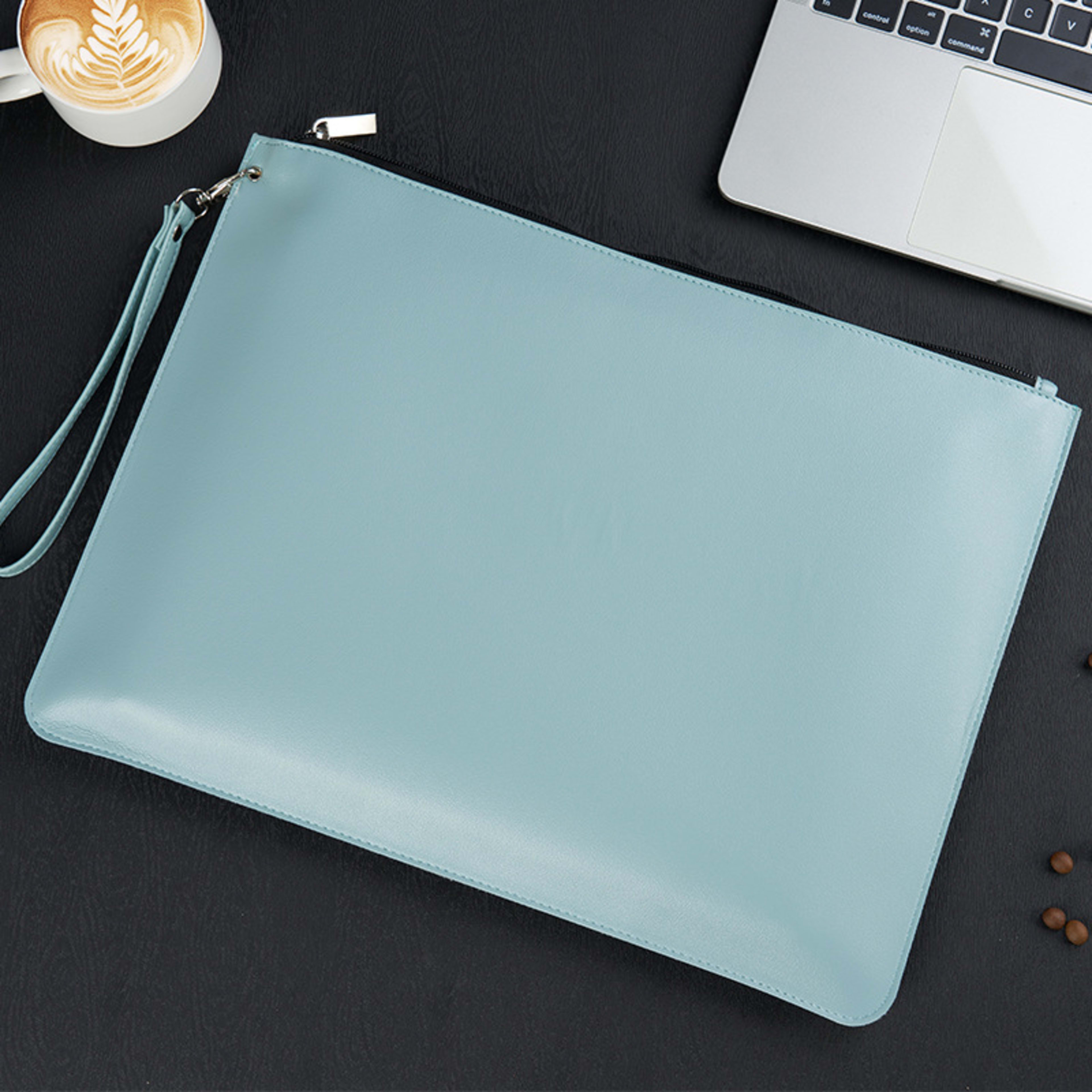 Sleek, High-capacity, Waterproof Leather Organizer For Contracts And Documents 13