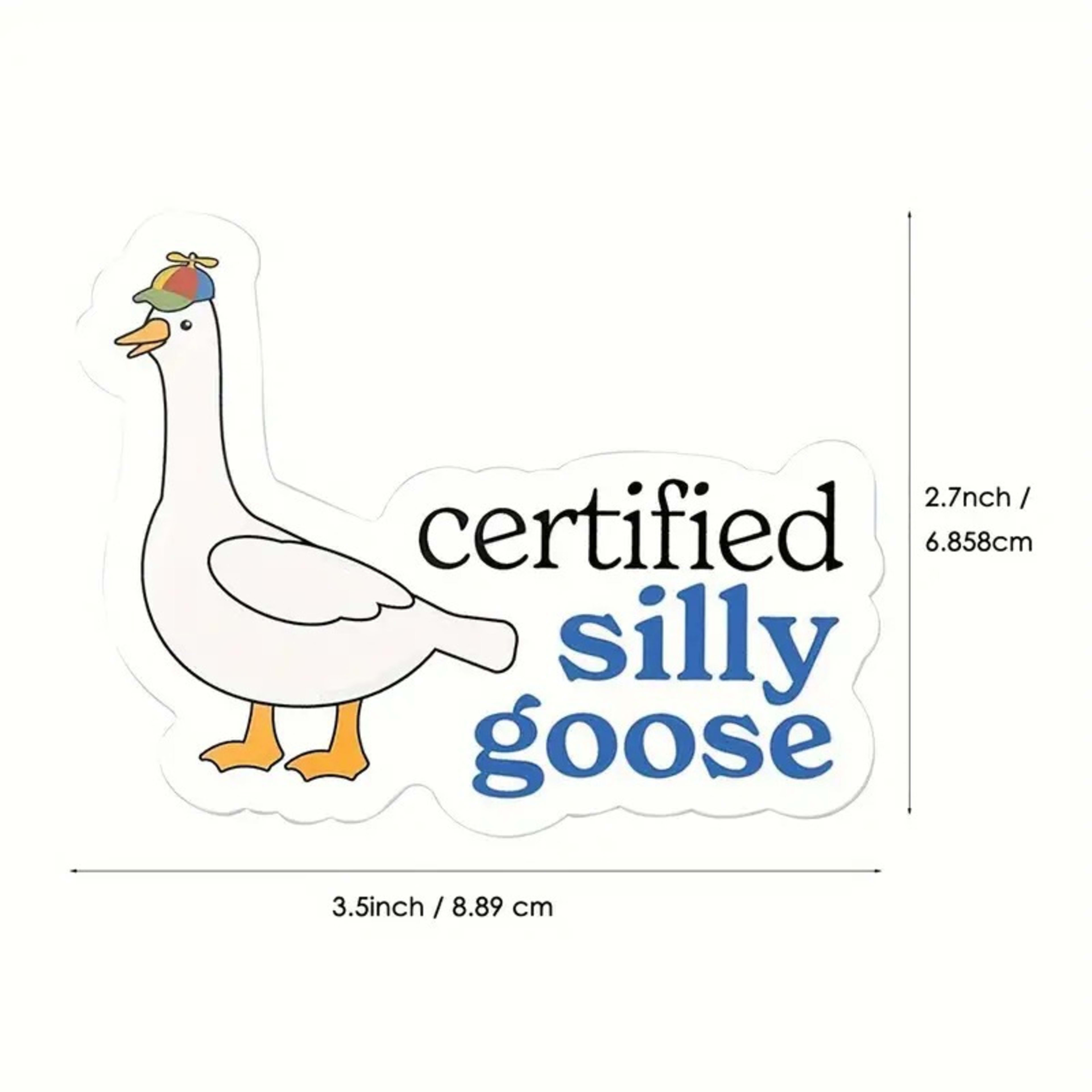 Automobile Sticker Cute Duck Pvc Waterproof 3