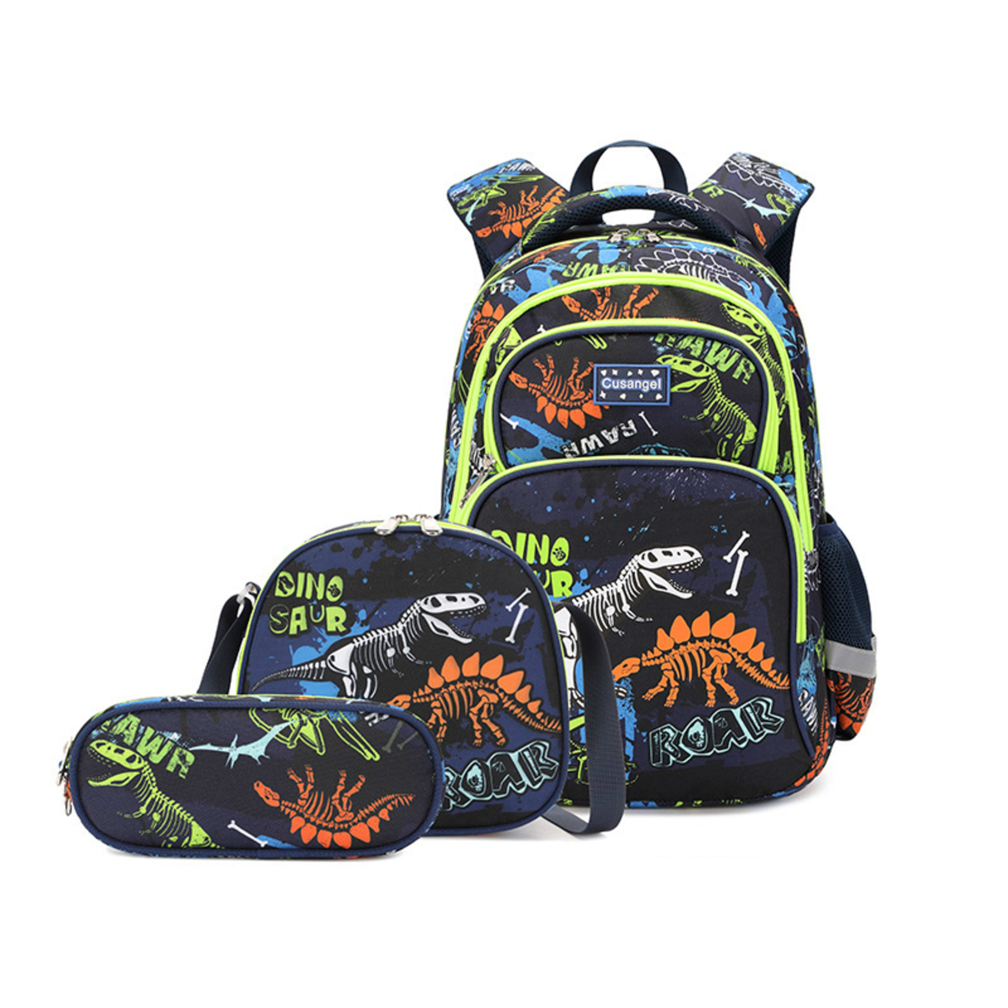 Three-Piece Set Childrens High-Capacity Backpack