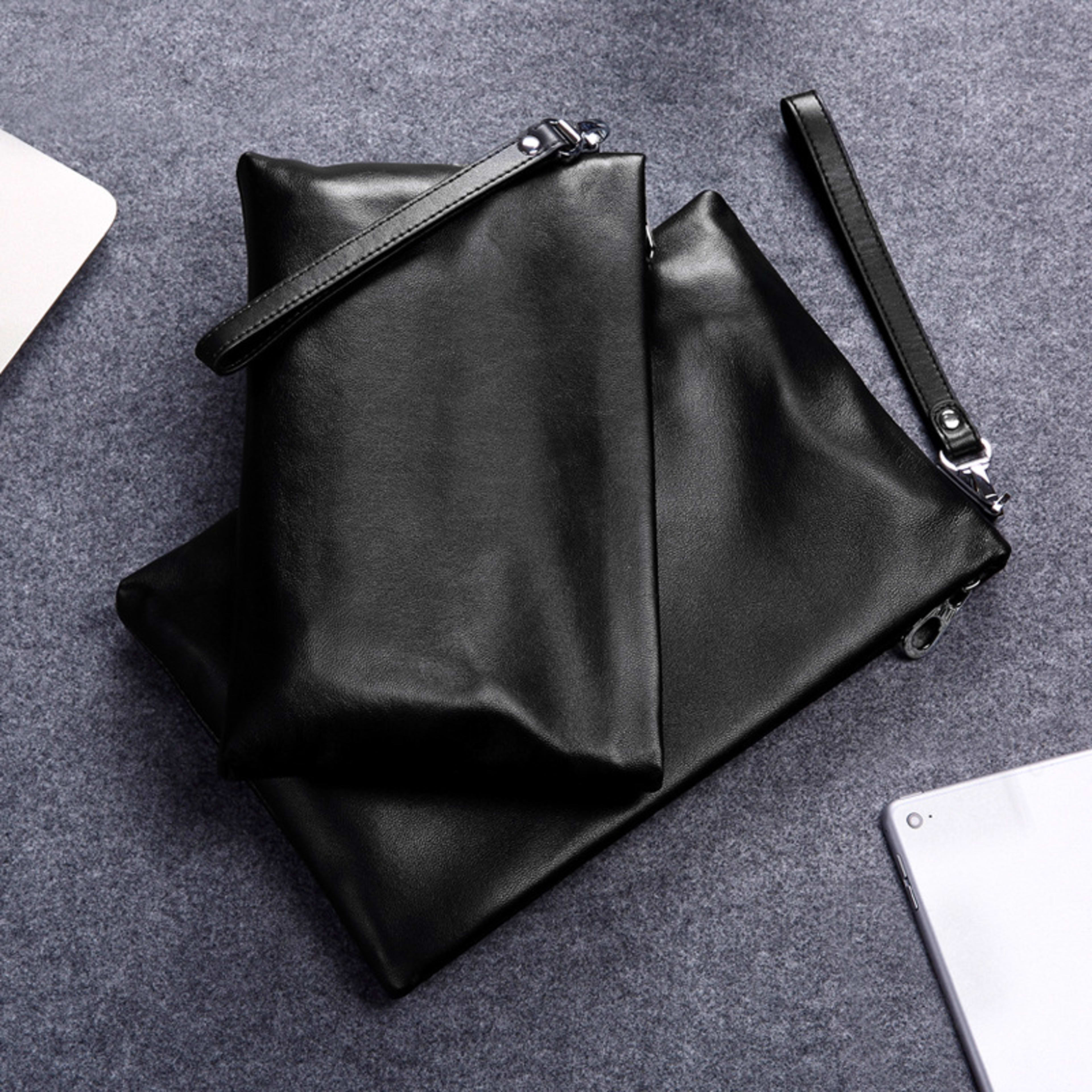 Men's Bag Genuine Leather Casual Clutch 6