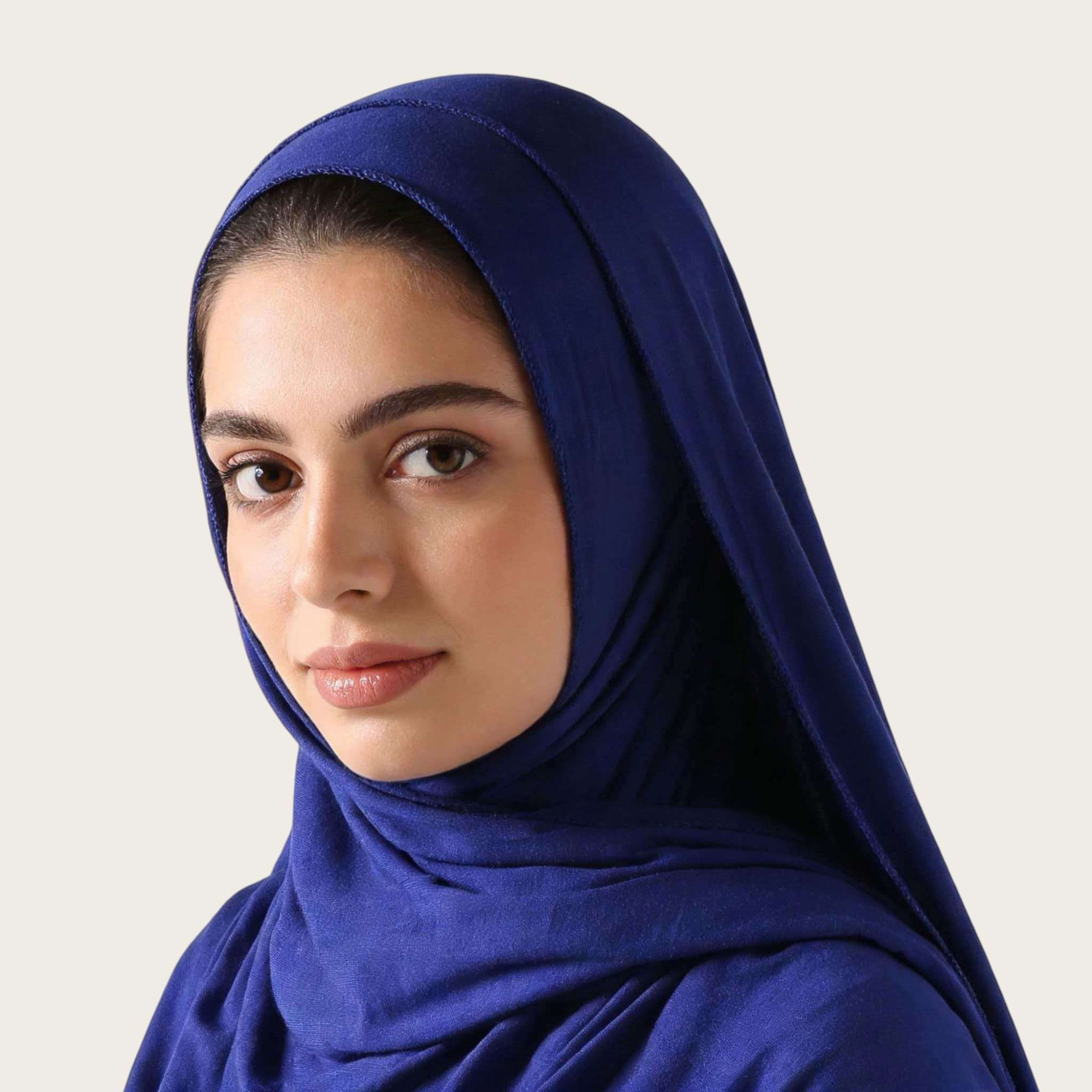 Mercerized Cotton Trendy Versatile Scarf Solid-color Long Scarf 19
