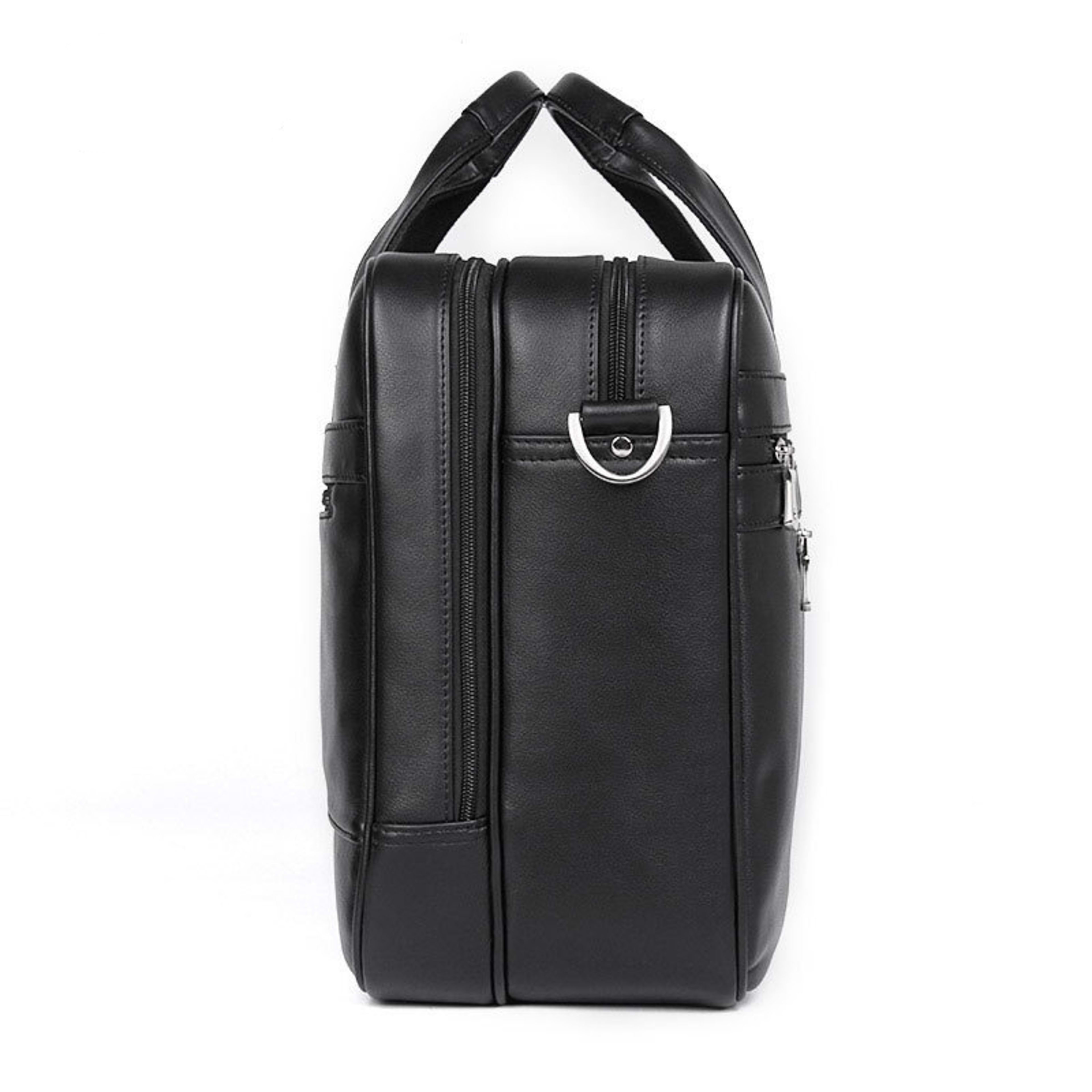 Leather Handbag Briefcase Napa Leather Comfortable Texture Men's Real-leather Bag 15